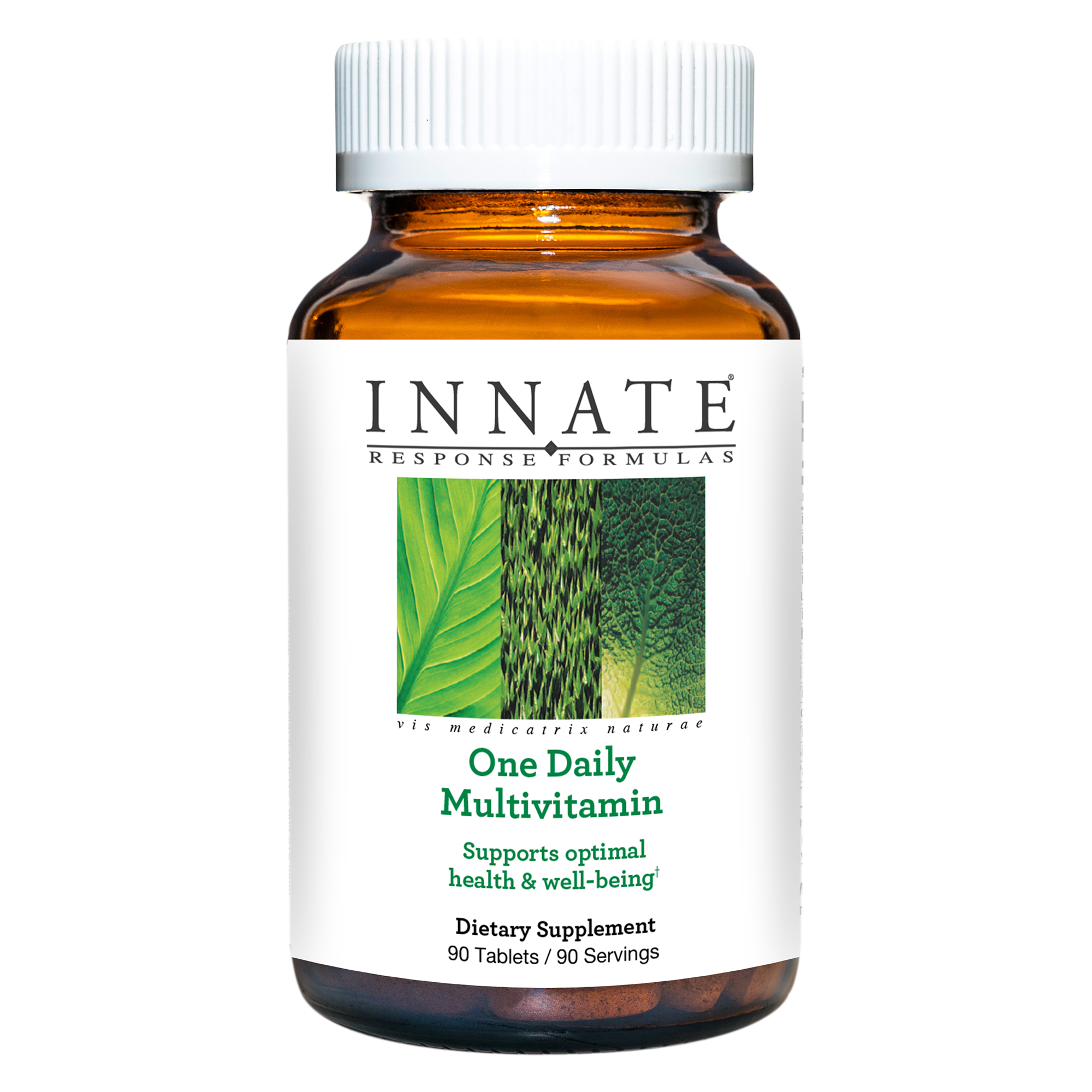 INNATE Response Formulas, One Daily, Herb-Free Multivitamin, Vegetarian, Non-GMO, 90 tablets (90 servings)