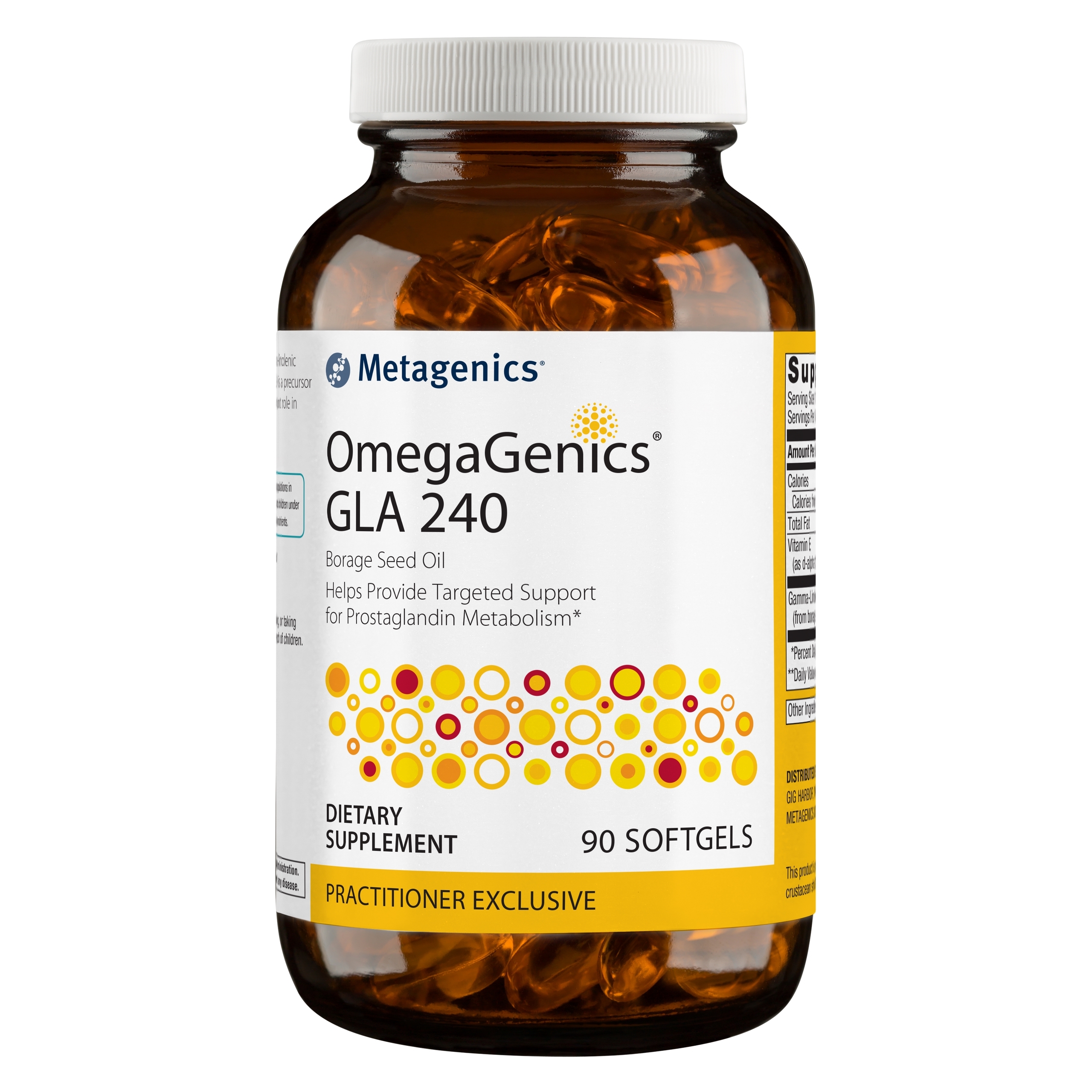 Metagenics - OmegaGenics GLA 240, 90 Count