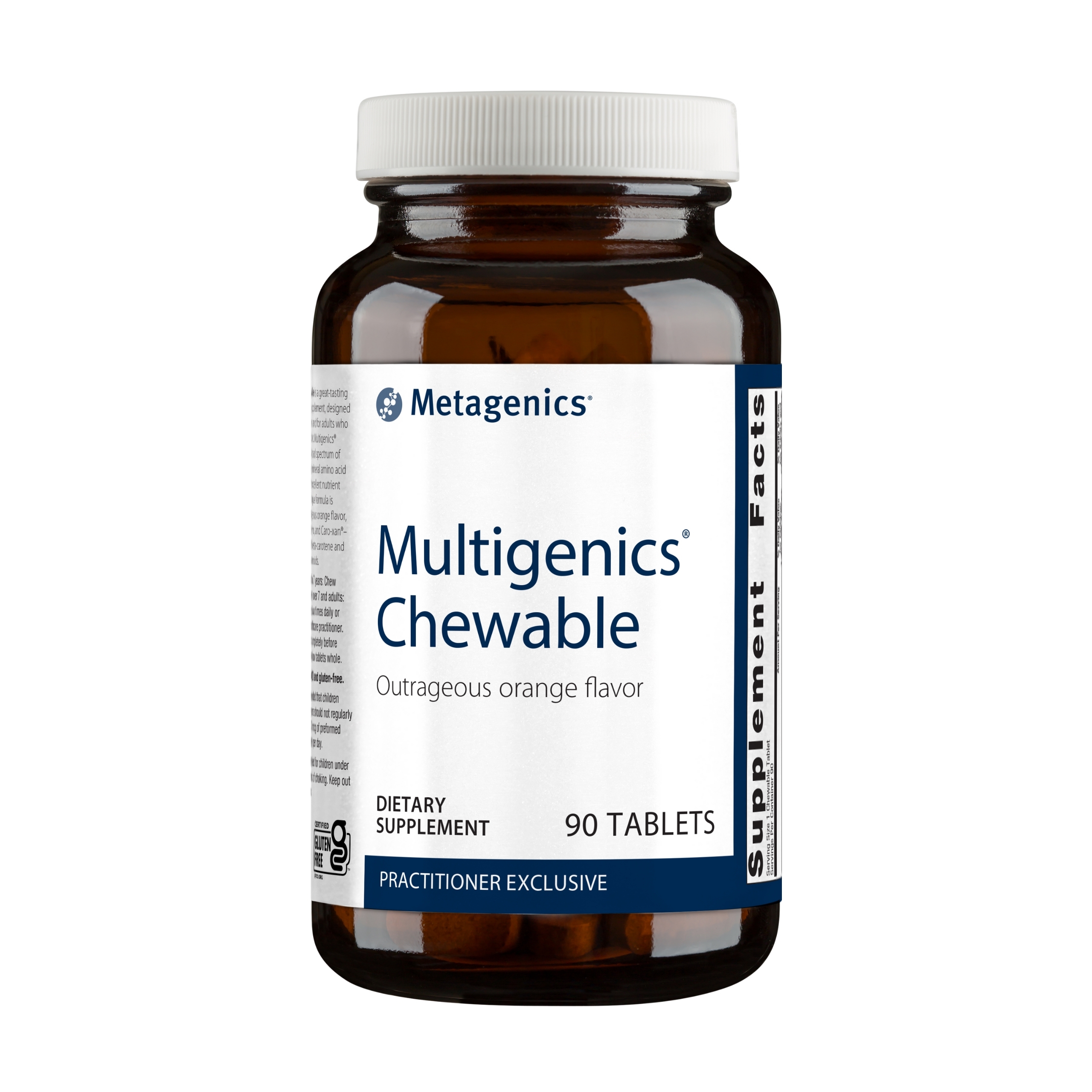 Metagenics Multigenics Chewable ‚Äì Optimum Multiple Vitamin/Mineral Formula Orange-Flavored Chewable ‚Äì 90 Servings