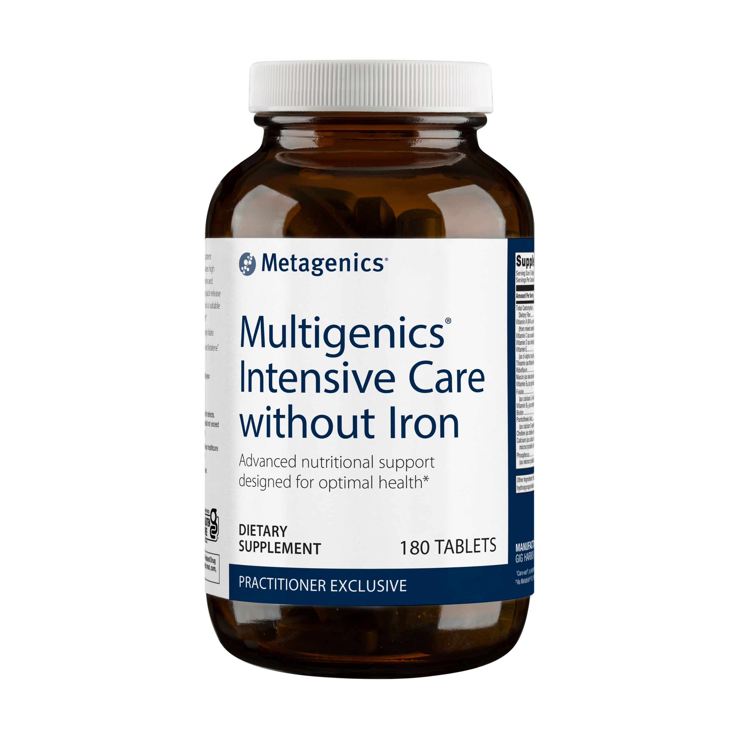 Metagenics Multigenics Intensive Care Without Iron ‚Äì Advanced Nutritional Support Designed for Optimal Health* ‚Äì 30 Servings
