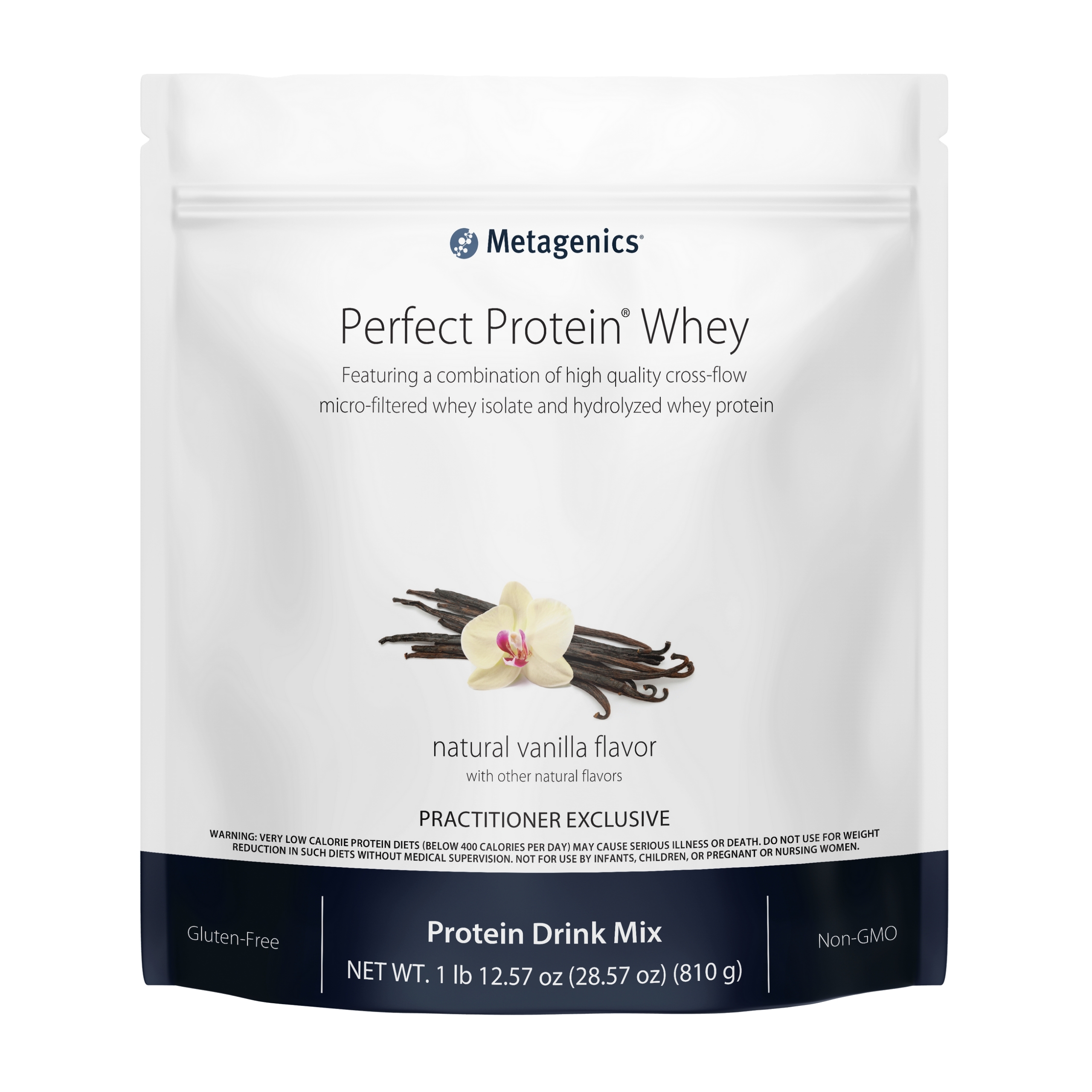 Metagenics Perfect Protein Whey ‚Äì Cross-Flow Micro-Filtered Whey Isolate & Hydrolyzed Whey Protein | 30 Servings (Vanilla, 30 Servings)