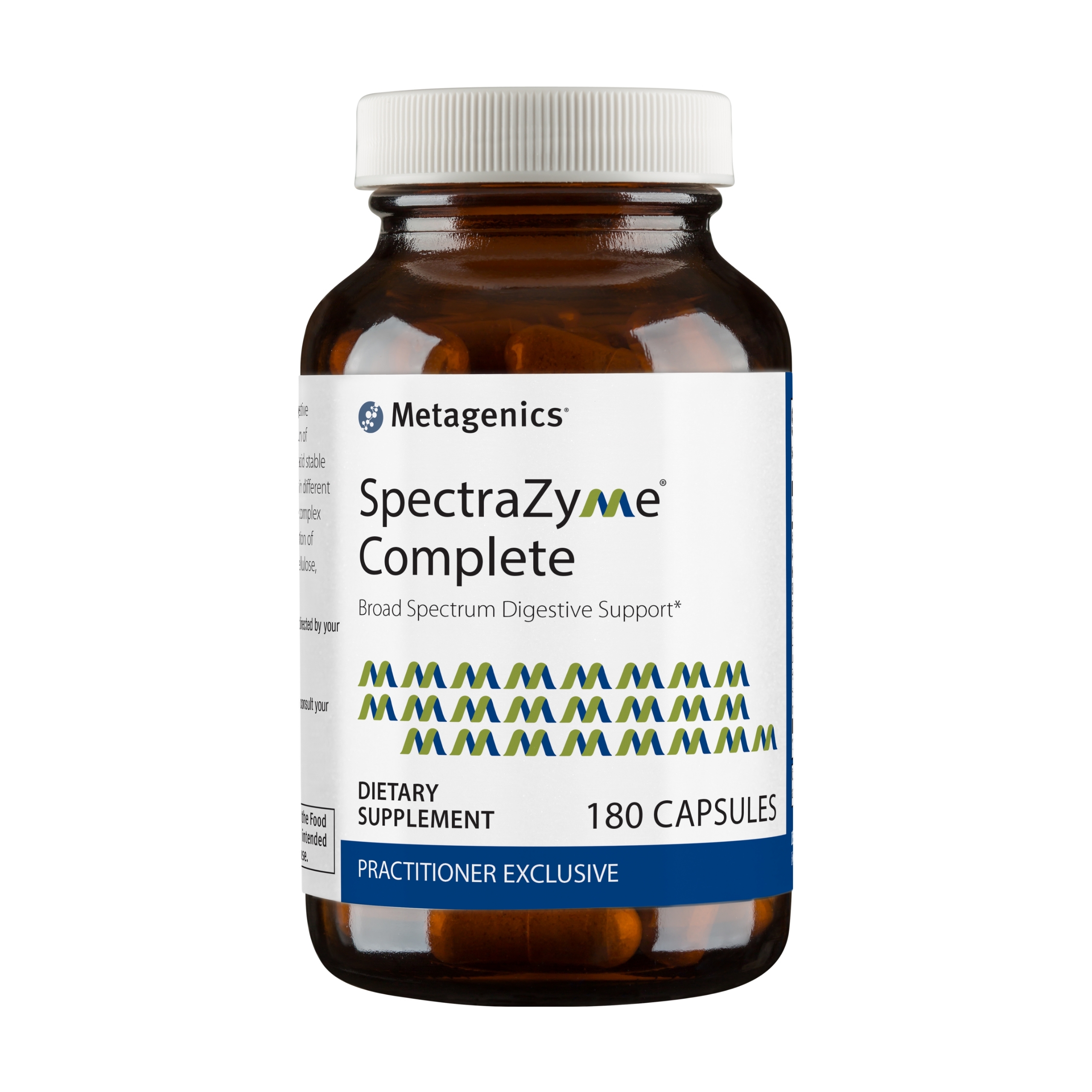 Metagenics SpectraZyme Complete Broad Spectrum Enzyme Supplement to Help Support a Healthy Digestive System - 180 Capsules