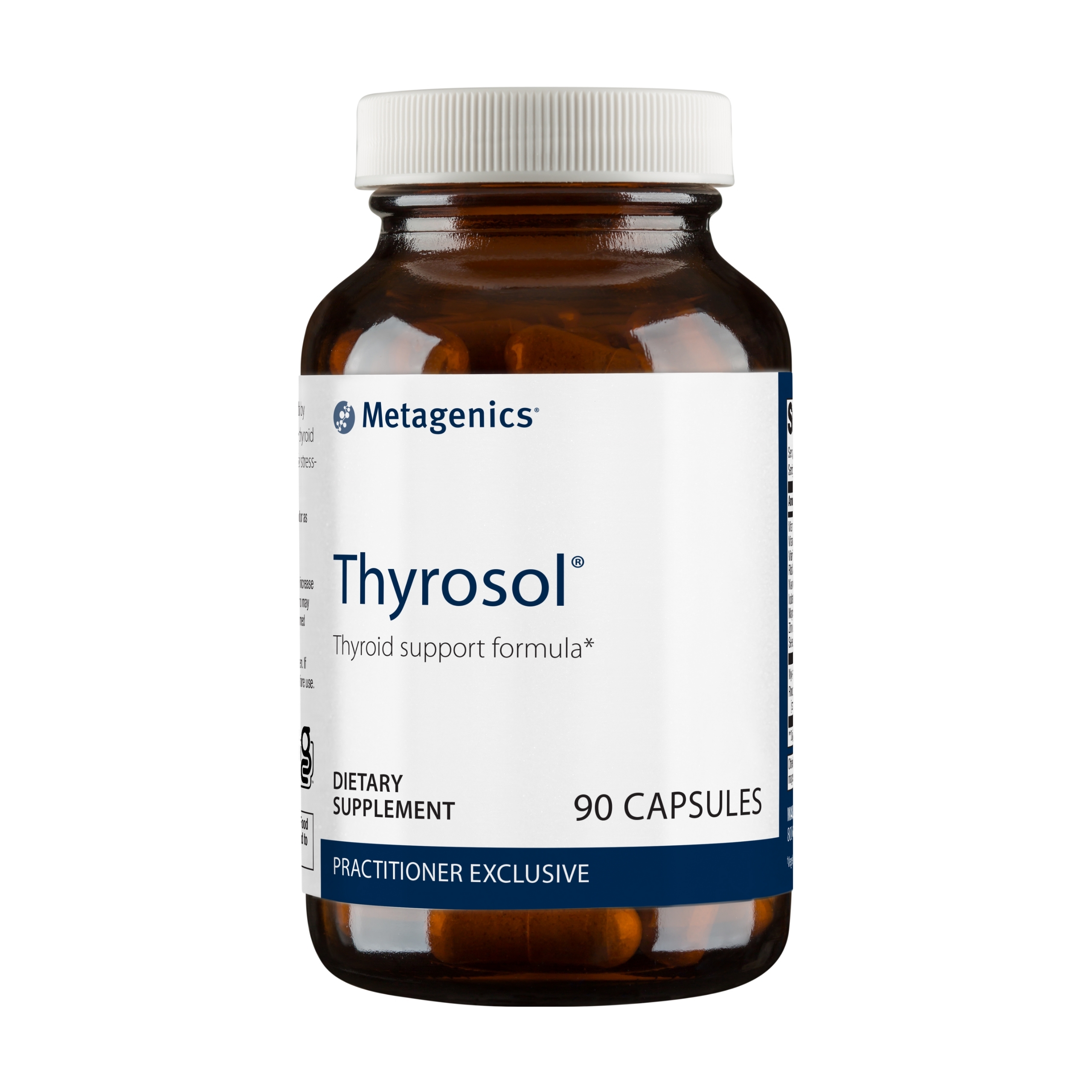 Metagenics Thyrosol - Vitamin and Mineral Supplement to Support Healthy Thyroid Function and Stress Related Fatigue - 90 Capsules
