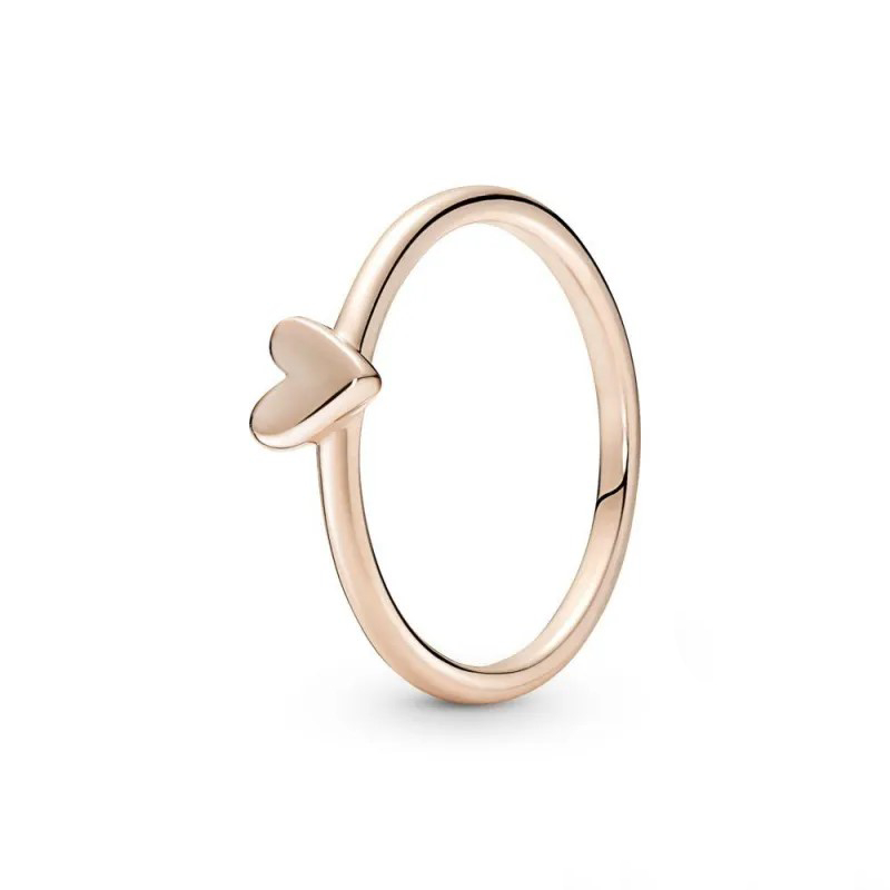 PANDORA Freehand Heart Ring, Size 60, With Gift Box