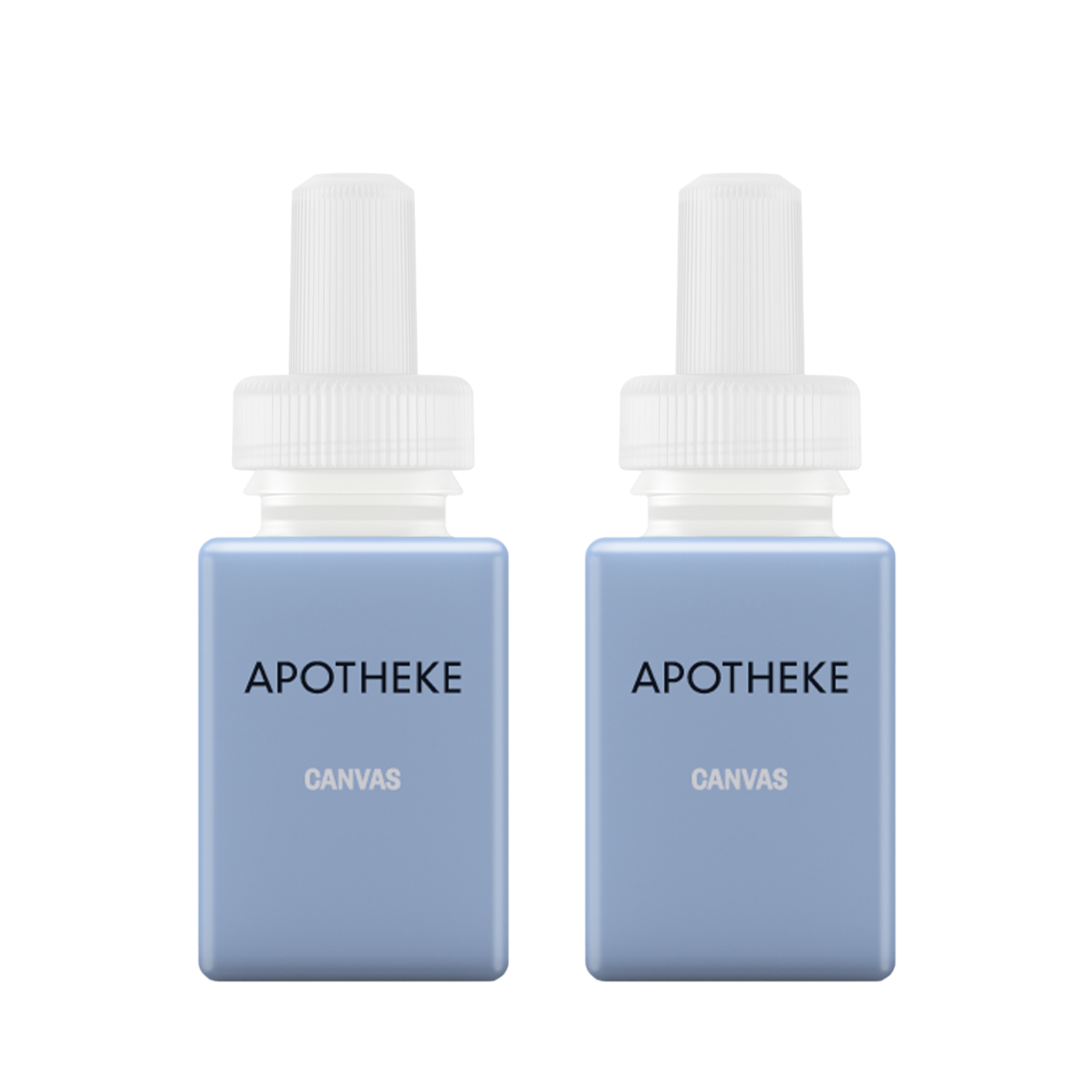 Pura and Apotheke - Fragrance for Smart Home Air Diffusers - Room Freshener - Aromatherapy Scents for Bedrooms & Living Rooms - Odor Eliminator - 2 Pack - Canvas