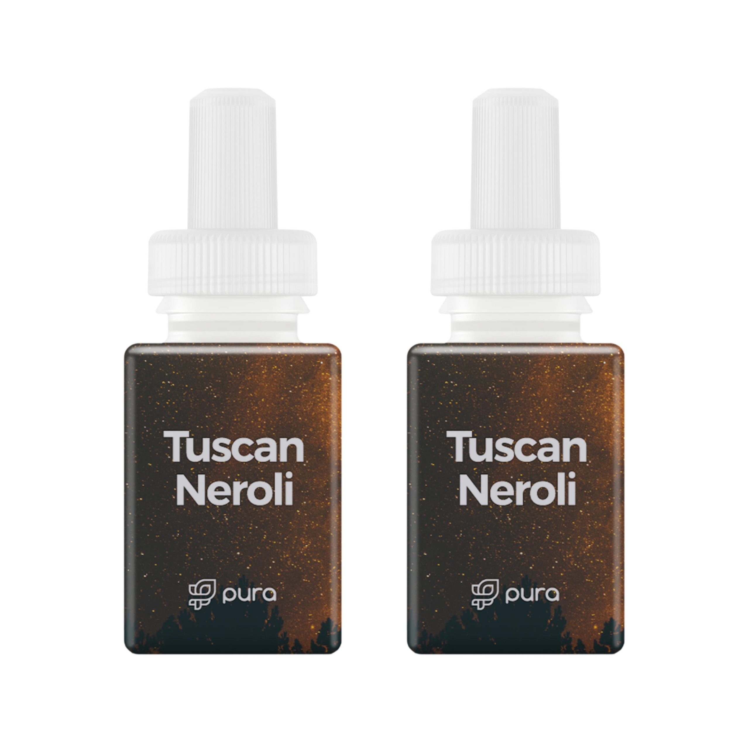 Pura - Fragrance for Smart Home Air Diffusers - Room Freshener - Aromatherapy Scents for Bedrooms & Living Rooms - Odor Eliminator - 2 Pack - Tuscan Neroli