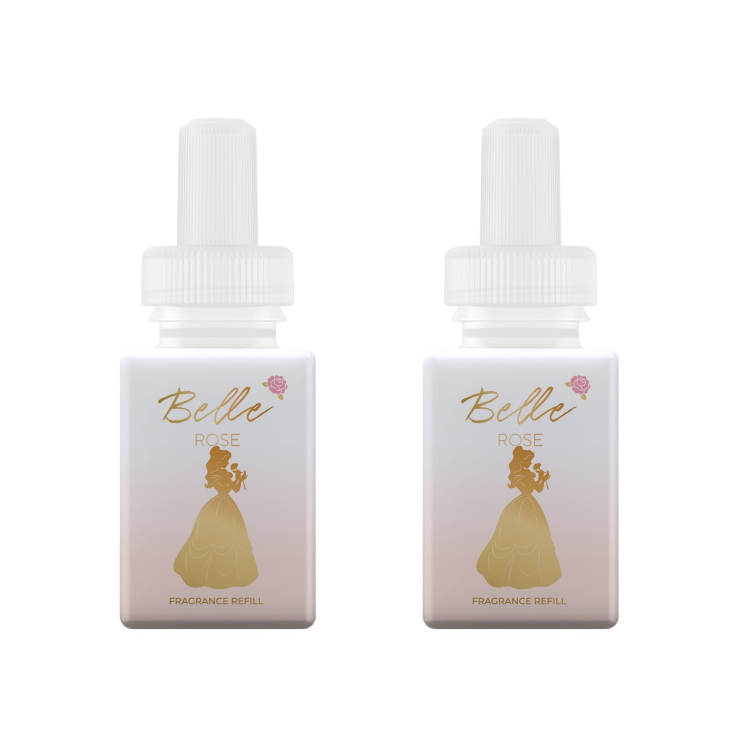 Pura and Disney - Home Fragrance Scent for Air Diffusers - Room Freshener - Aromatherapy Scents for Bedrooms & Living Rooms - Scents for Smart Home Diffusers - 2 Pack - Belle Rose