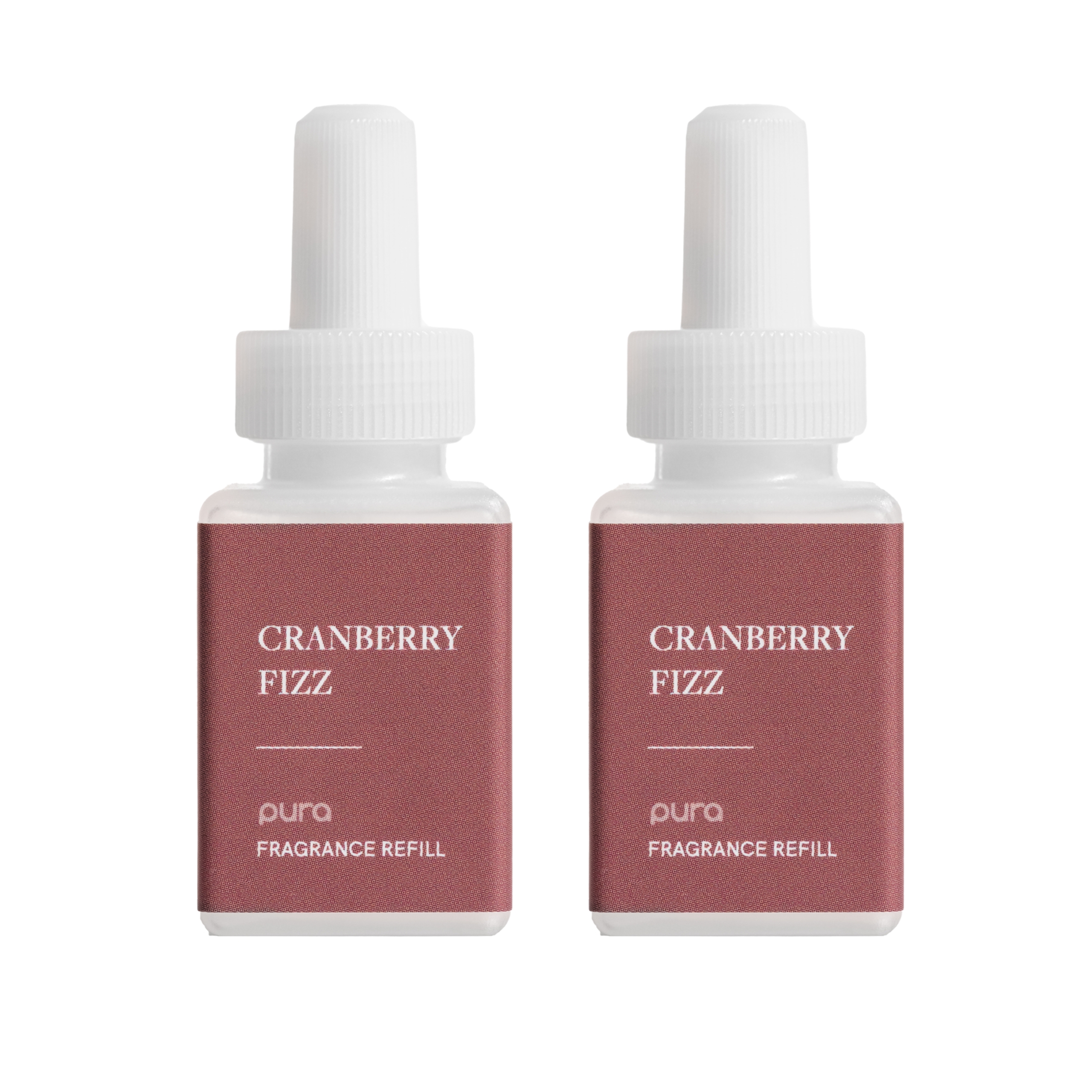 Pura - Fragrance for Smart Home Air Diffusers - Room Freshener - Aromatherapy Scents for Bedrooms & Living Rooms - Odor Eliminator - 2 Pack - Cranberry Fizz
