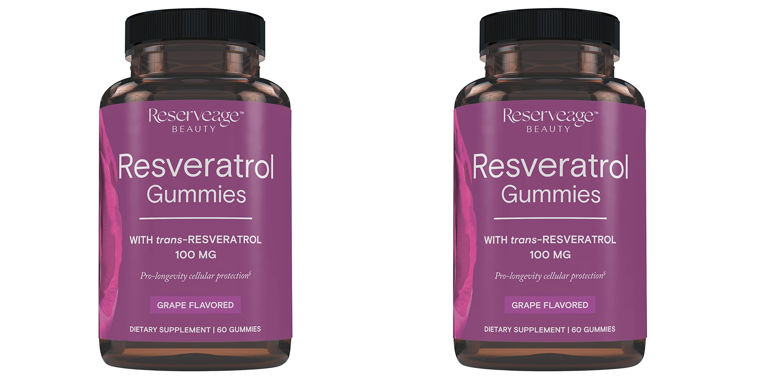 RSV RESVERATROL GUMMIES 60CT (100mg) 2PK