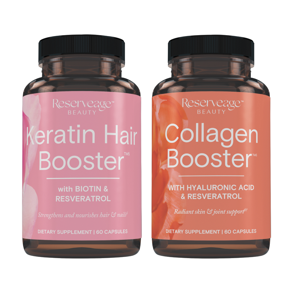 Reserveage- Collagen booster caps 60 and Keratin booster caps 60ct