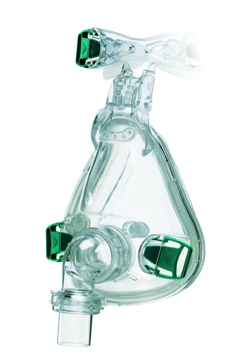 ResMed Ultra Mirage Full Face Mask Frame System with Cushion no Headgear - Large Shallow