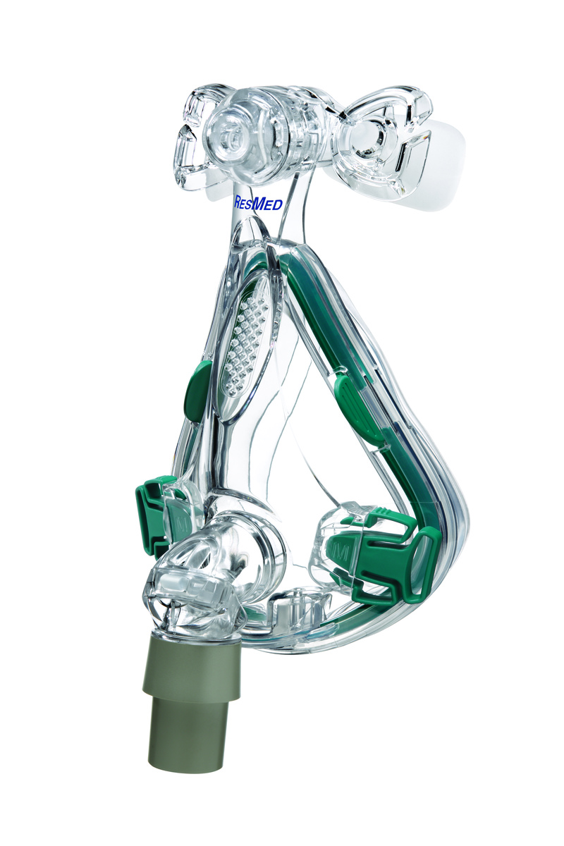 Mirage Quattro Full Mask Frame with Cushion - NO HEADGEAR - Medium - 61262