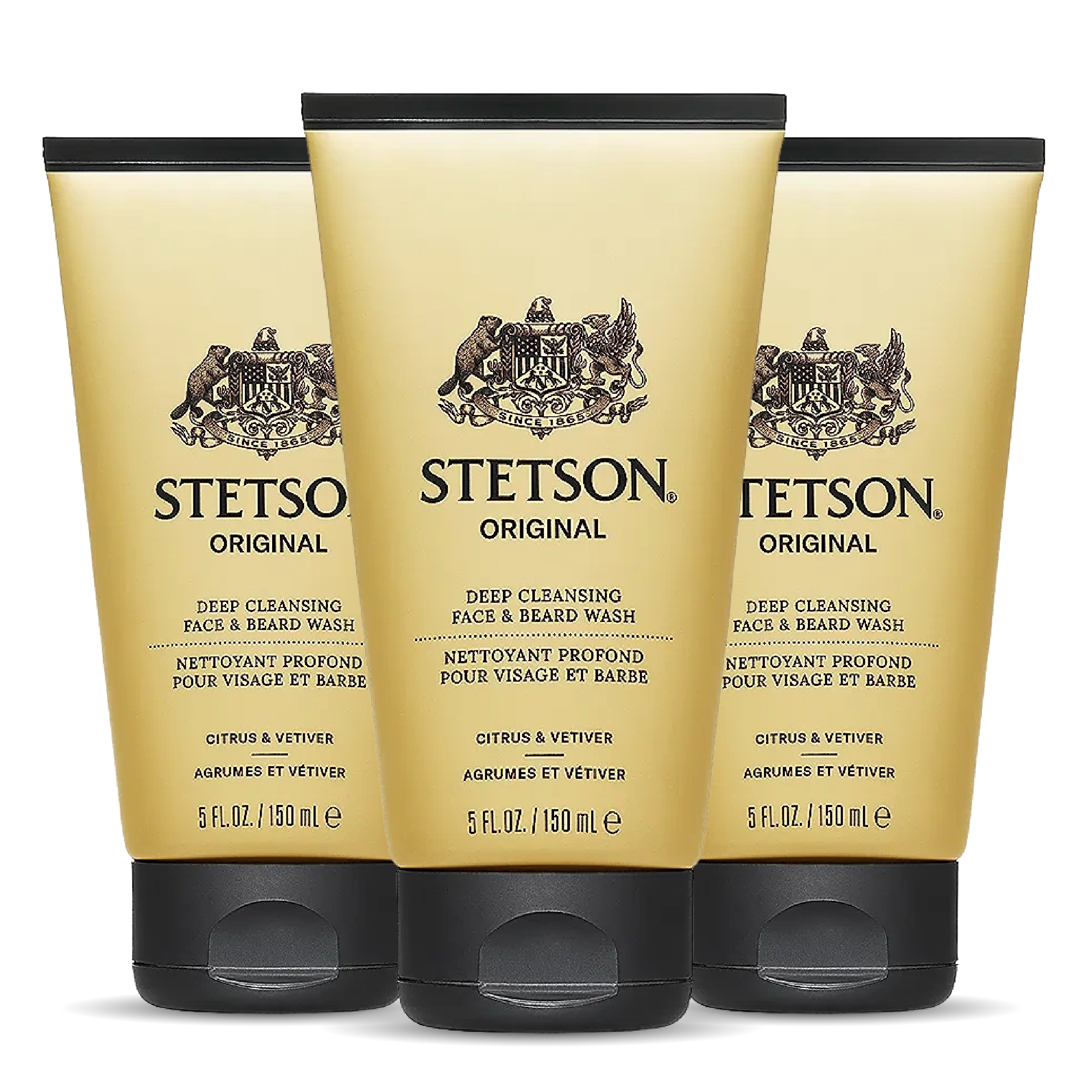 SCENT BEAUTY Stetson Original Deep Moisture For Face & Beard 3 Pack