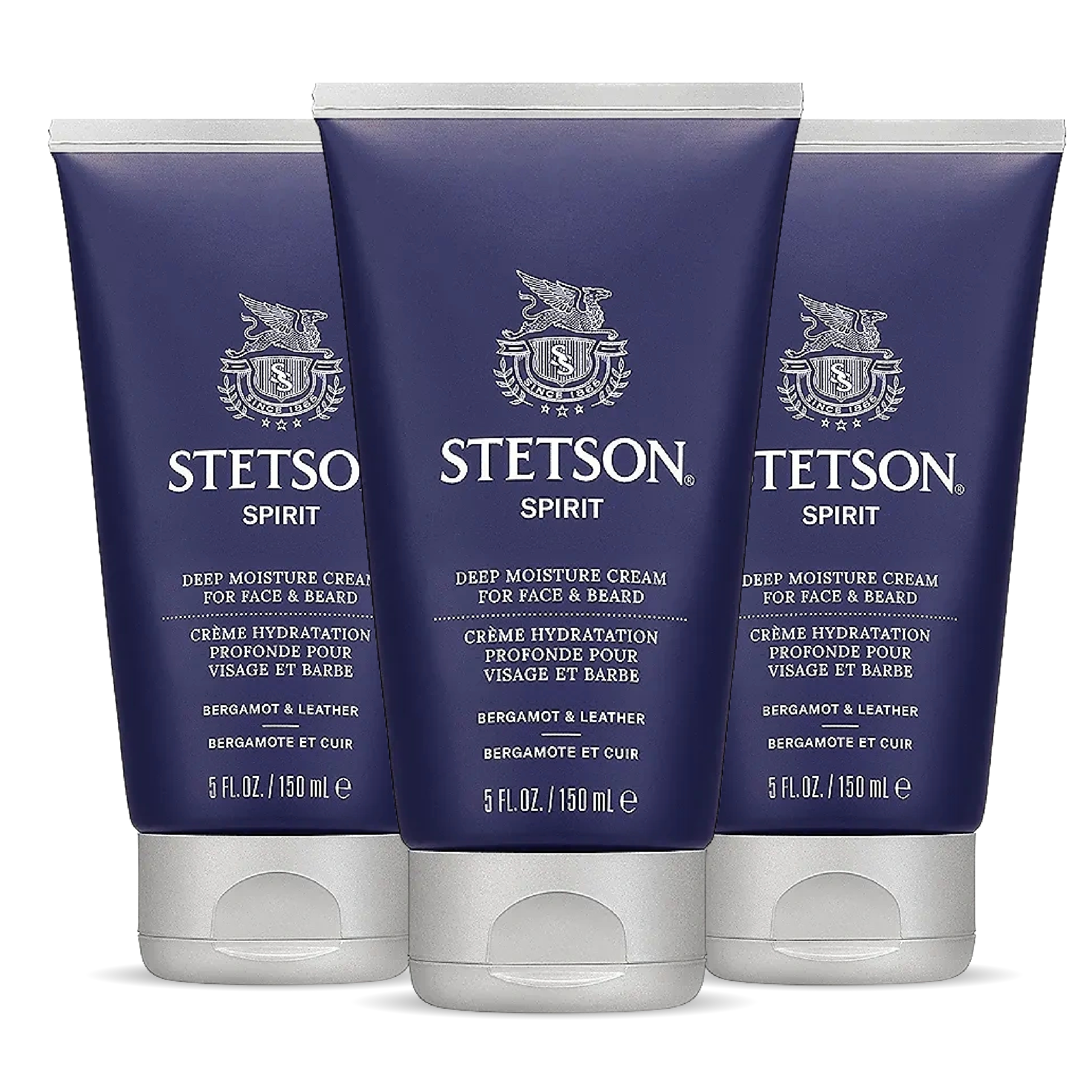 SCENT BEAUTY Stetson Spirit Deep Moisture For Face & Beard 3 Pack