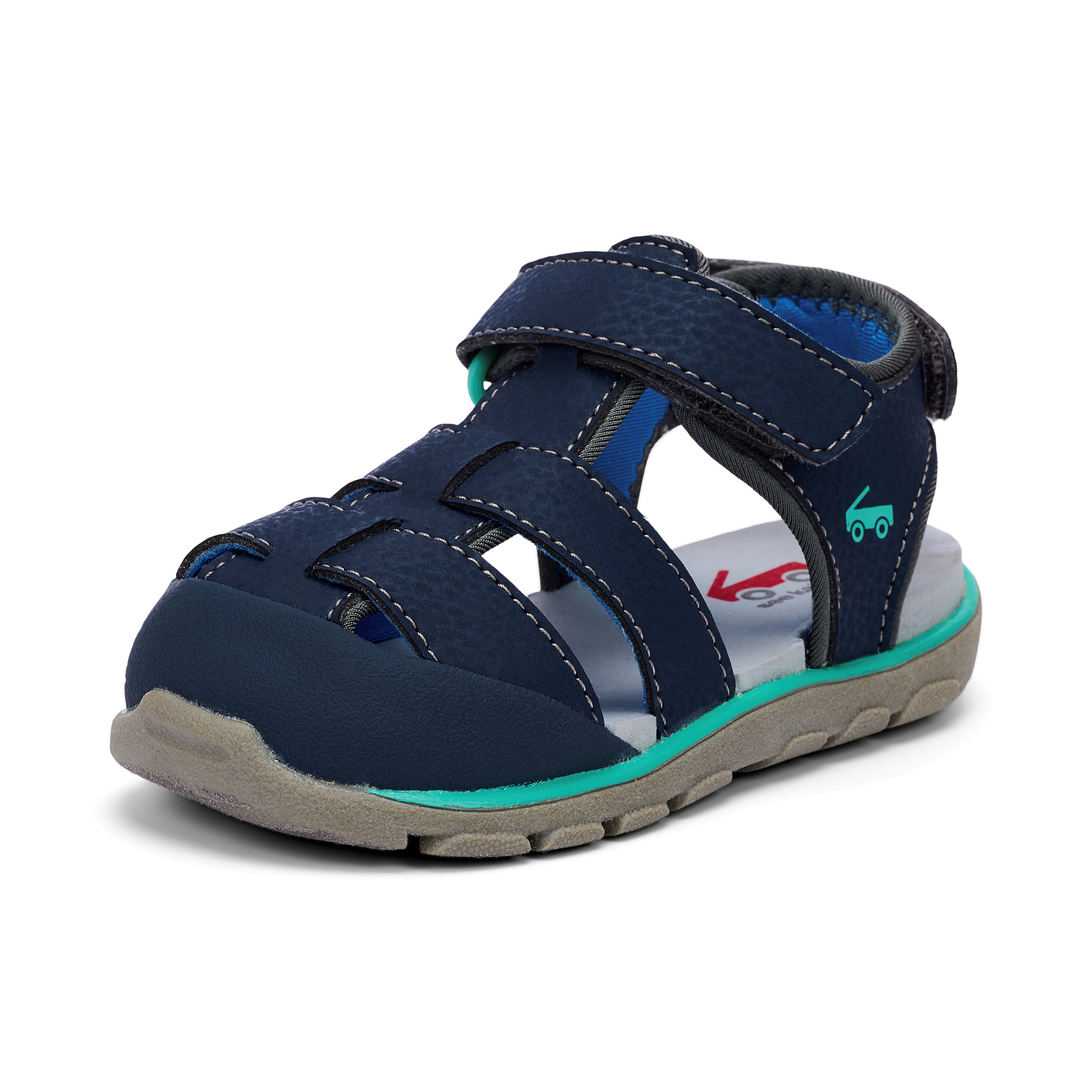 See Kai Run - Wilder Sport Sandal for Little Kids, Navy, 11