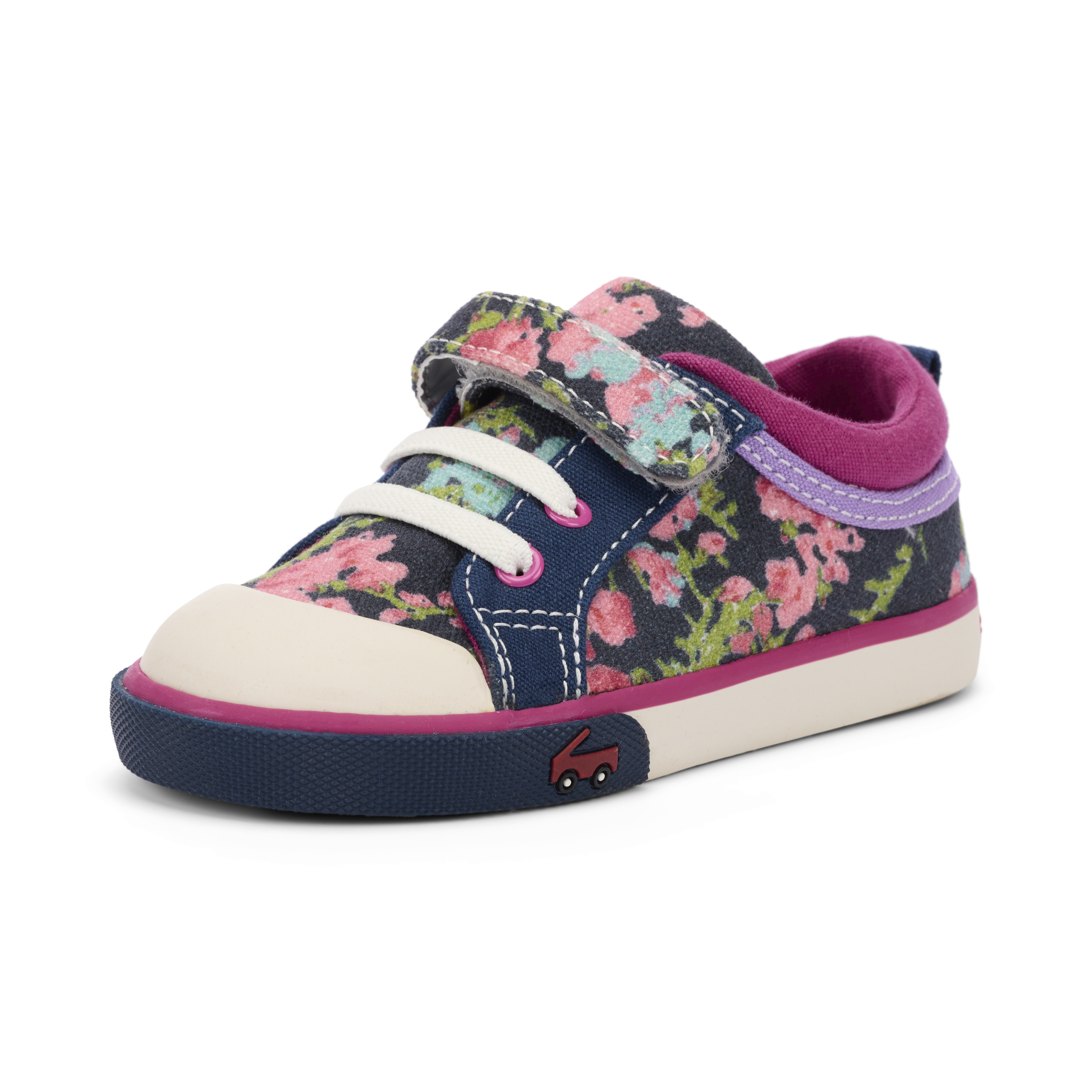 See Kai Run Kristin Navy Floral 13.5