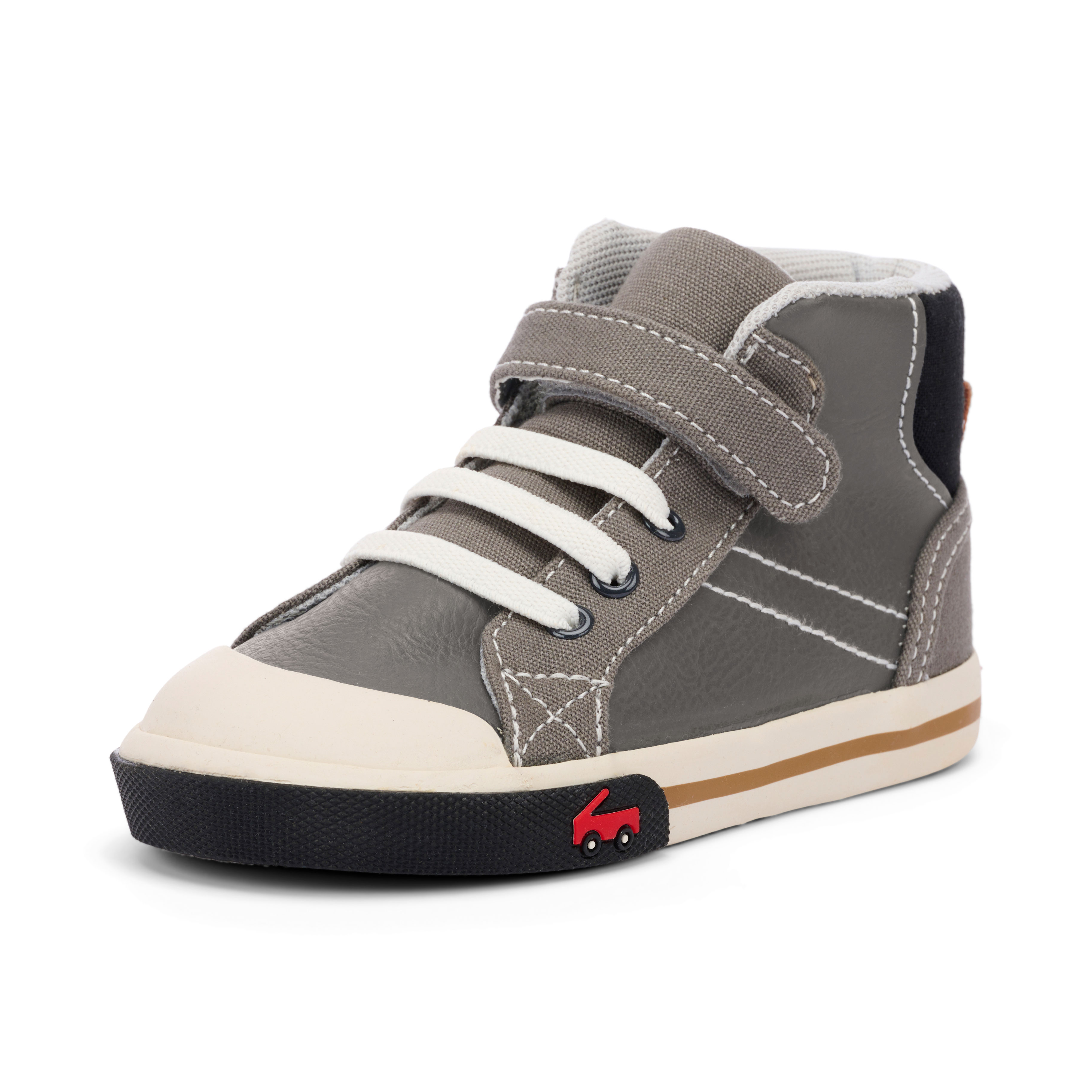 See Kai Run Dane Gray Leather 11