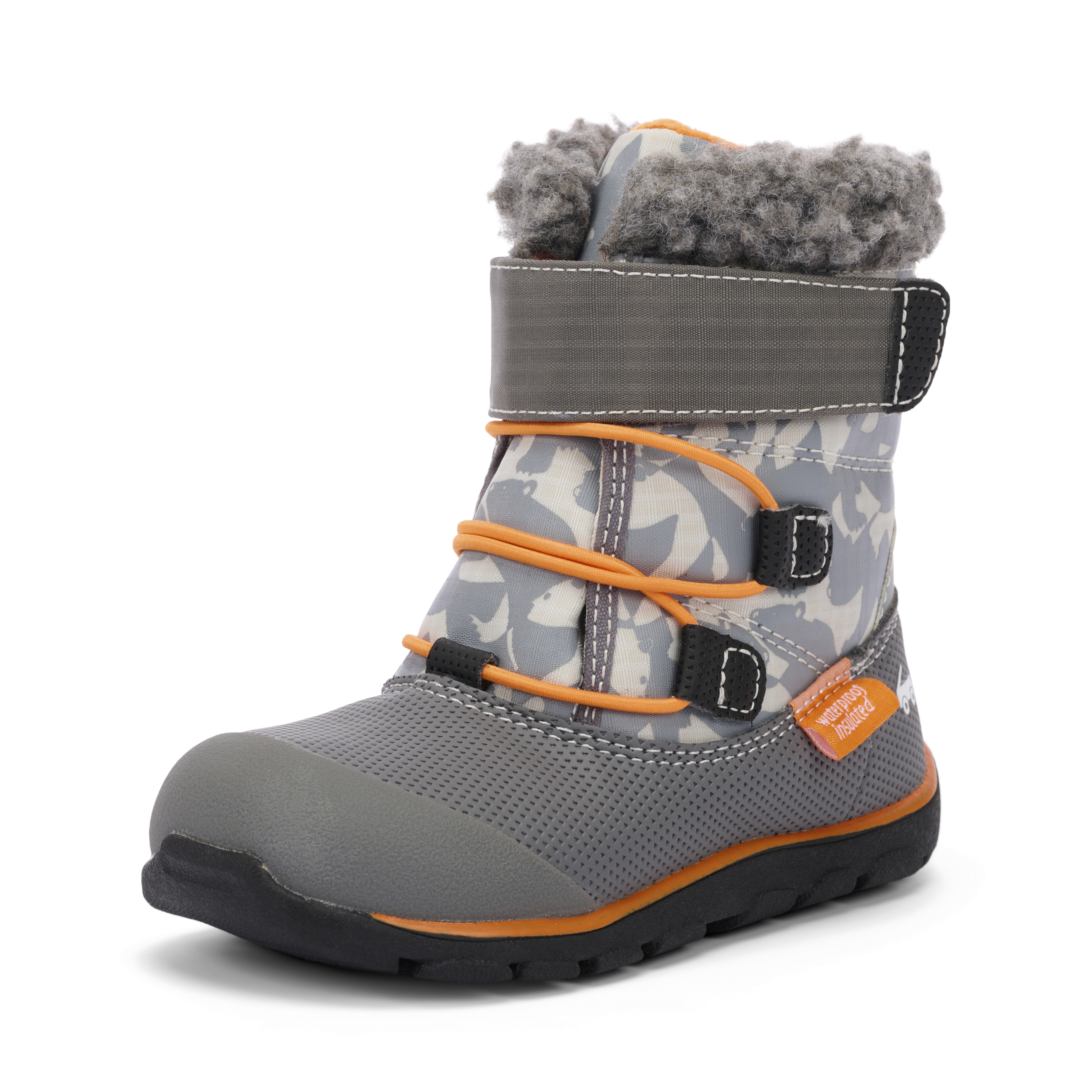 See Kai Run Gilman WP/IN Gray/Polar Bear 13