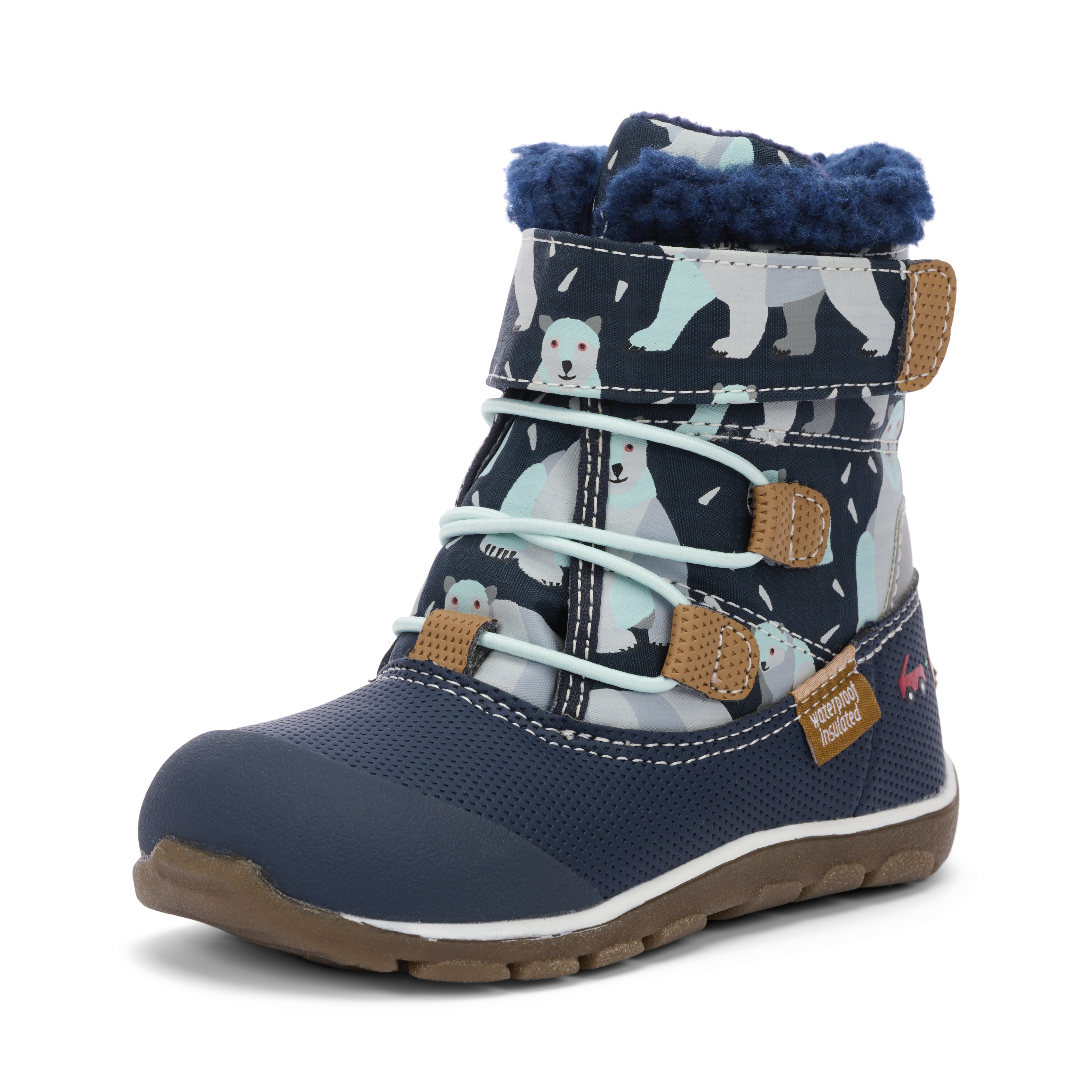 See Kai Run Gilman WP/IN Navy/Polar Bear 10