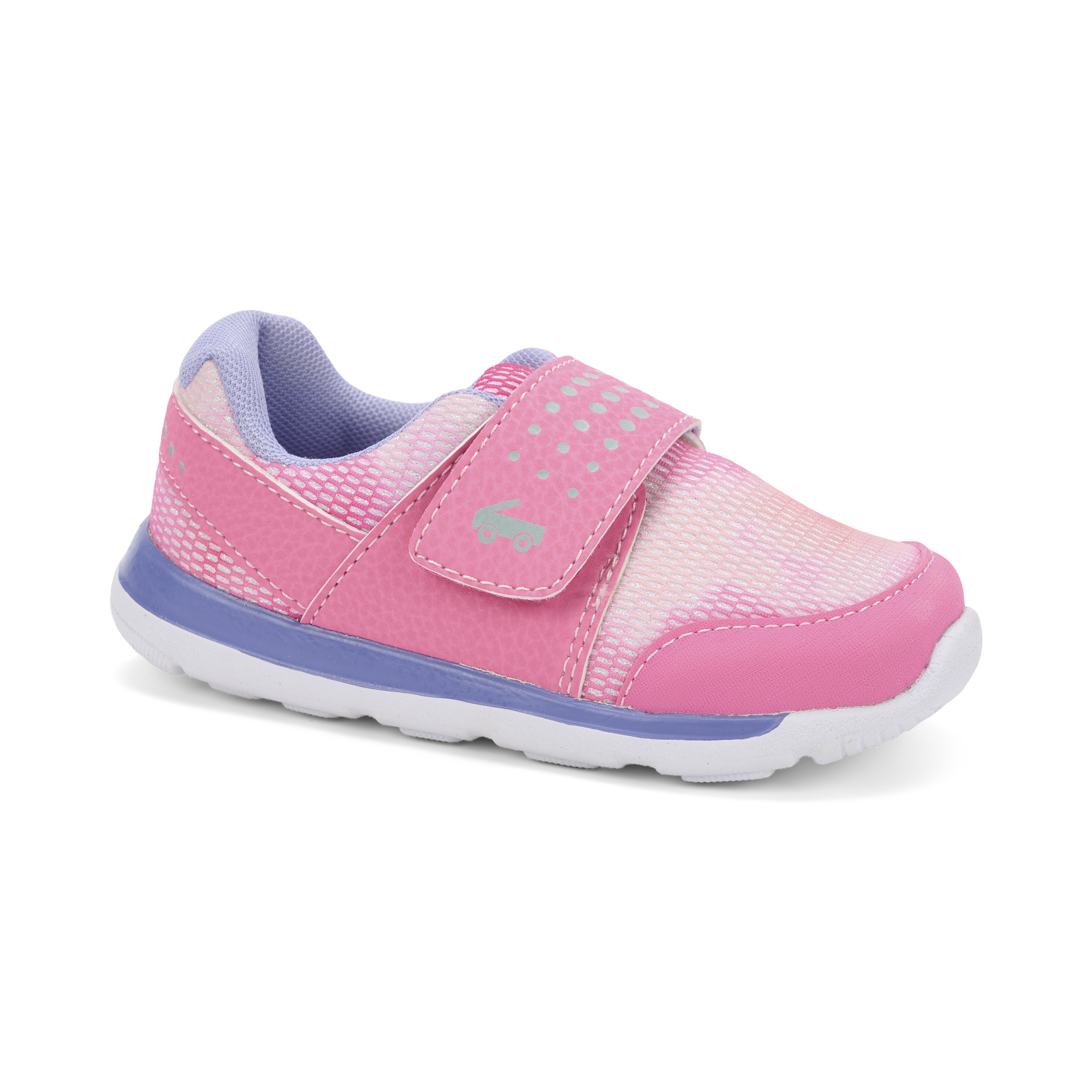 See Kai Run - Ryder II FlexiRun Athletic Shoe for Toddlers, Hot Pink Glitter, 8