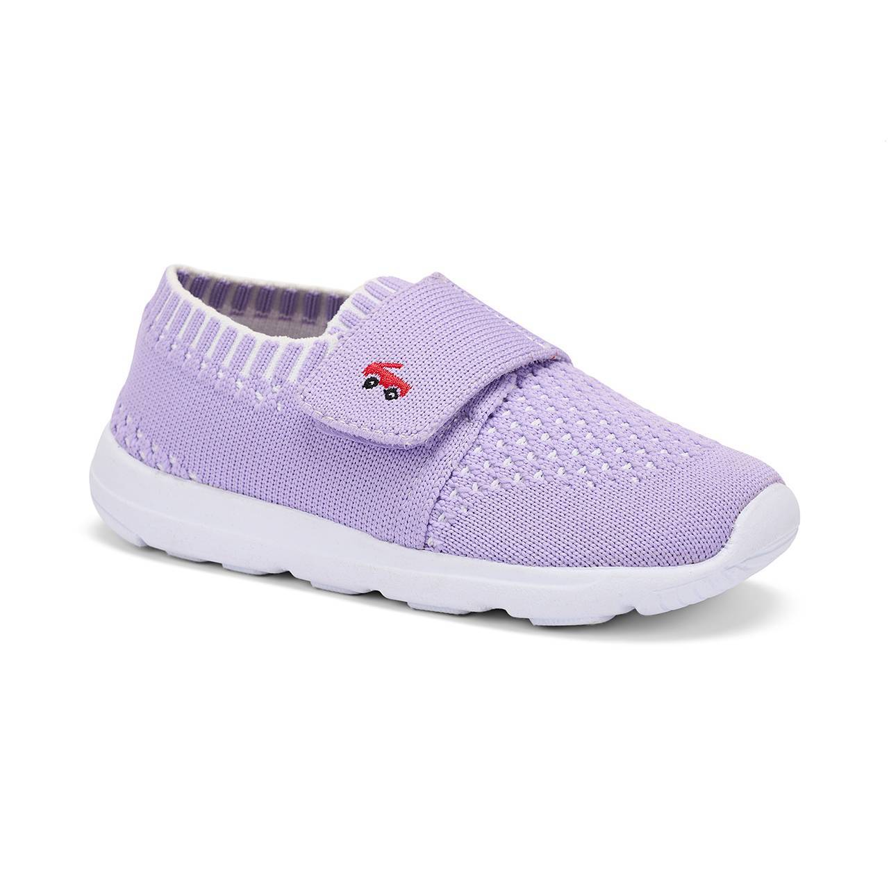 See Kai Run - Knit Strap FlexiRun‚Ñ¢  Athletic Shoe for Toddlers, Lavender, 5