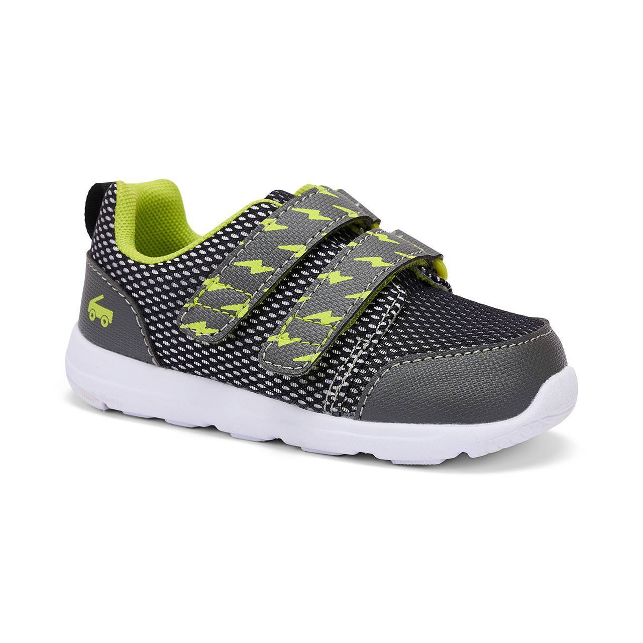 See Kai Run - Ryder Adapt FlexiRun‚Ñ¢ Adaptive Athletic Shoe for Little Kids, Black, 3Y