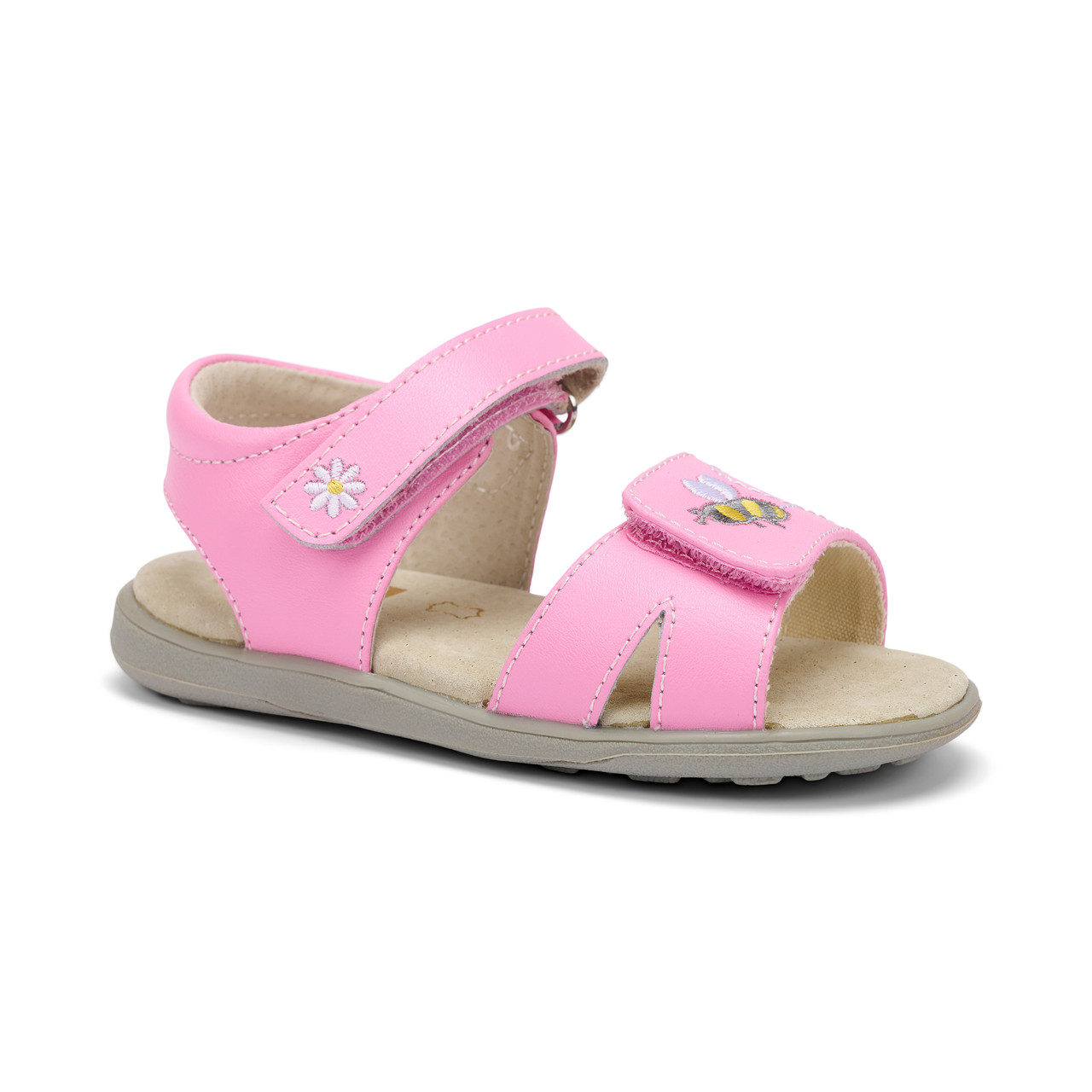 See Kai Run - Olivia III Sandal for Little Kids, Hot Pink Garden, 11.5