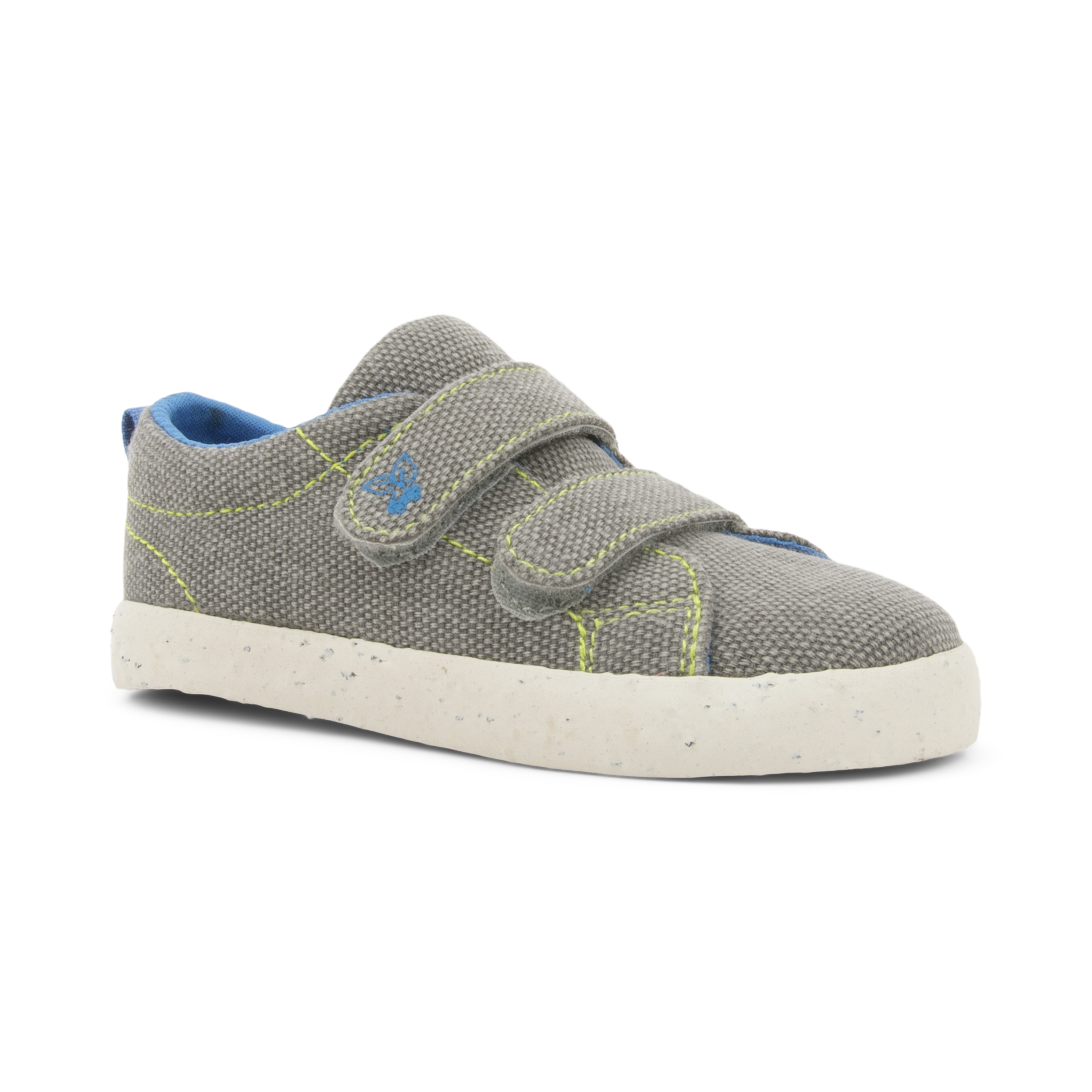 See Kai Run - Luca Recycled Sneaker for Toddlers, Gray, 7