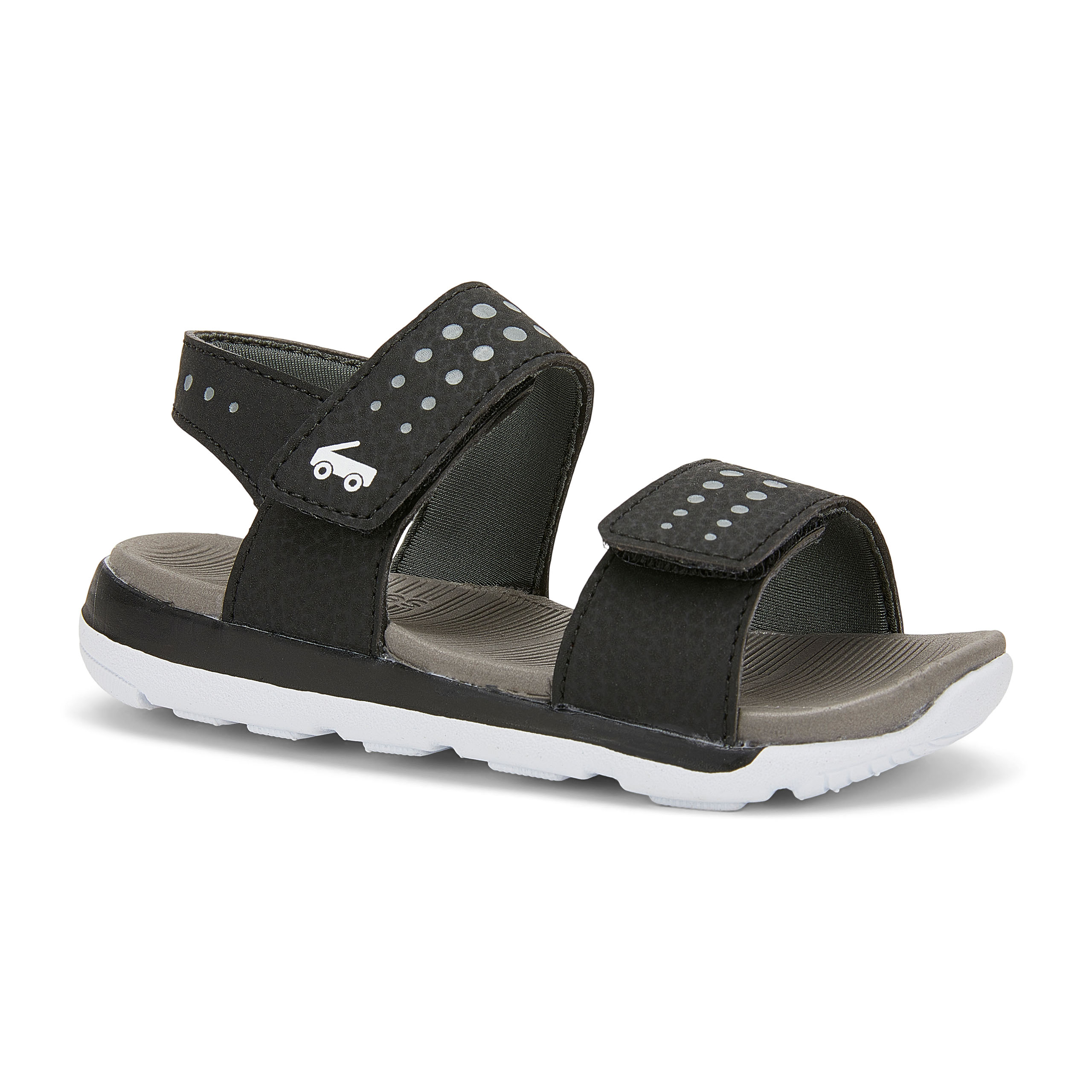 See Kai Run, Billie FlexiRun Water-Friendly Sandals for Kids, Black, 8 M US Toddler