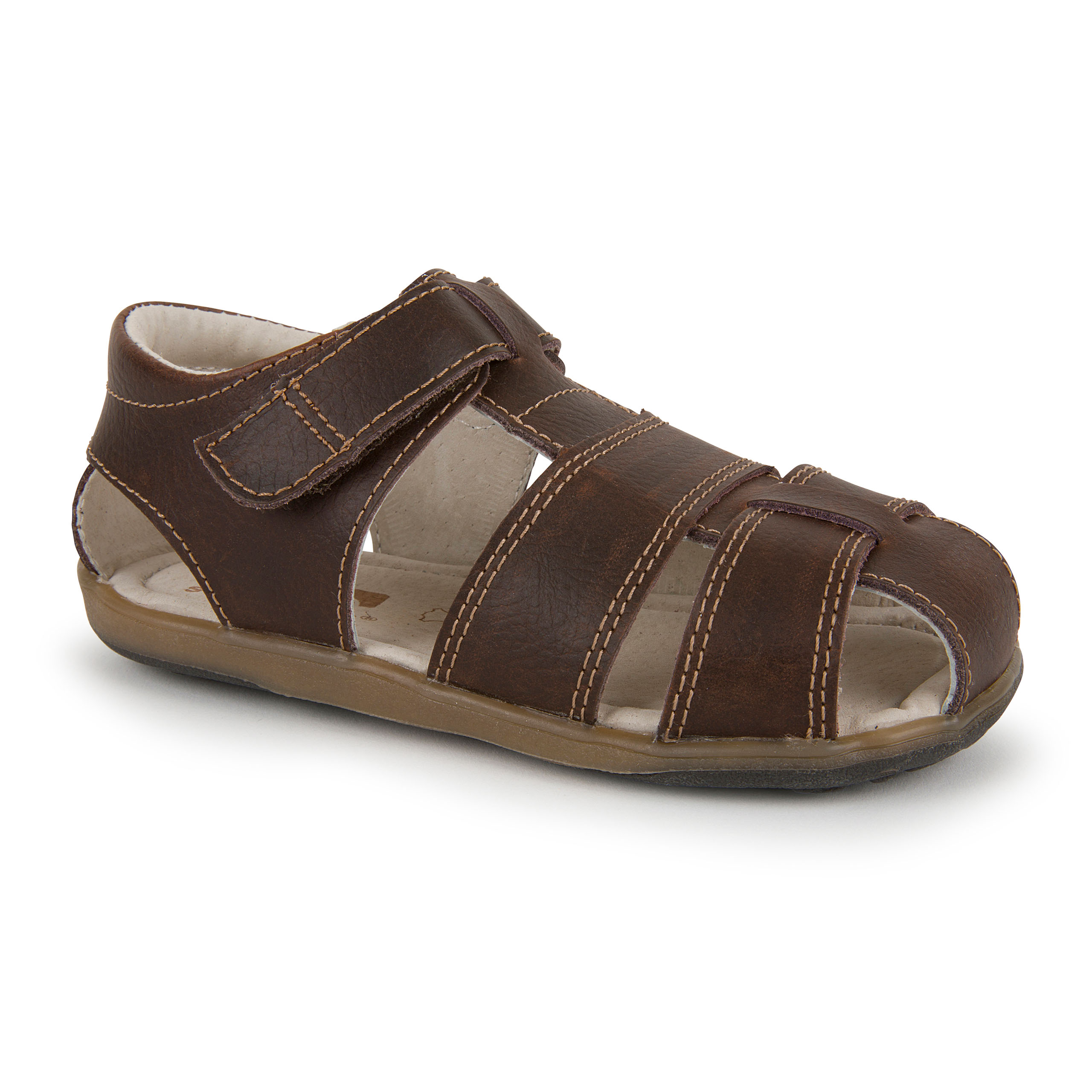 See Kai Run, Jude IV Sandals for Kids, Brown, 2.5Y
