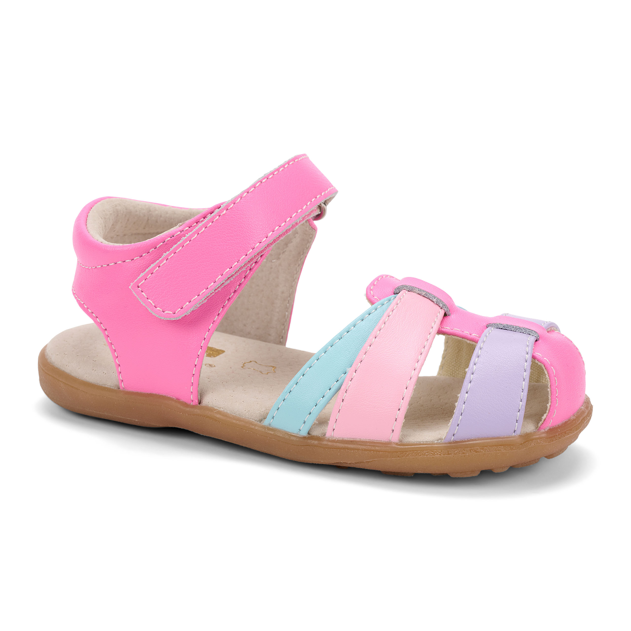 See Kai Run - Kaisa Sandal for Little Kids, Hot Pink, 13