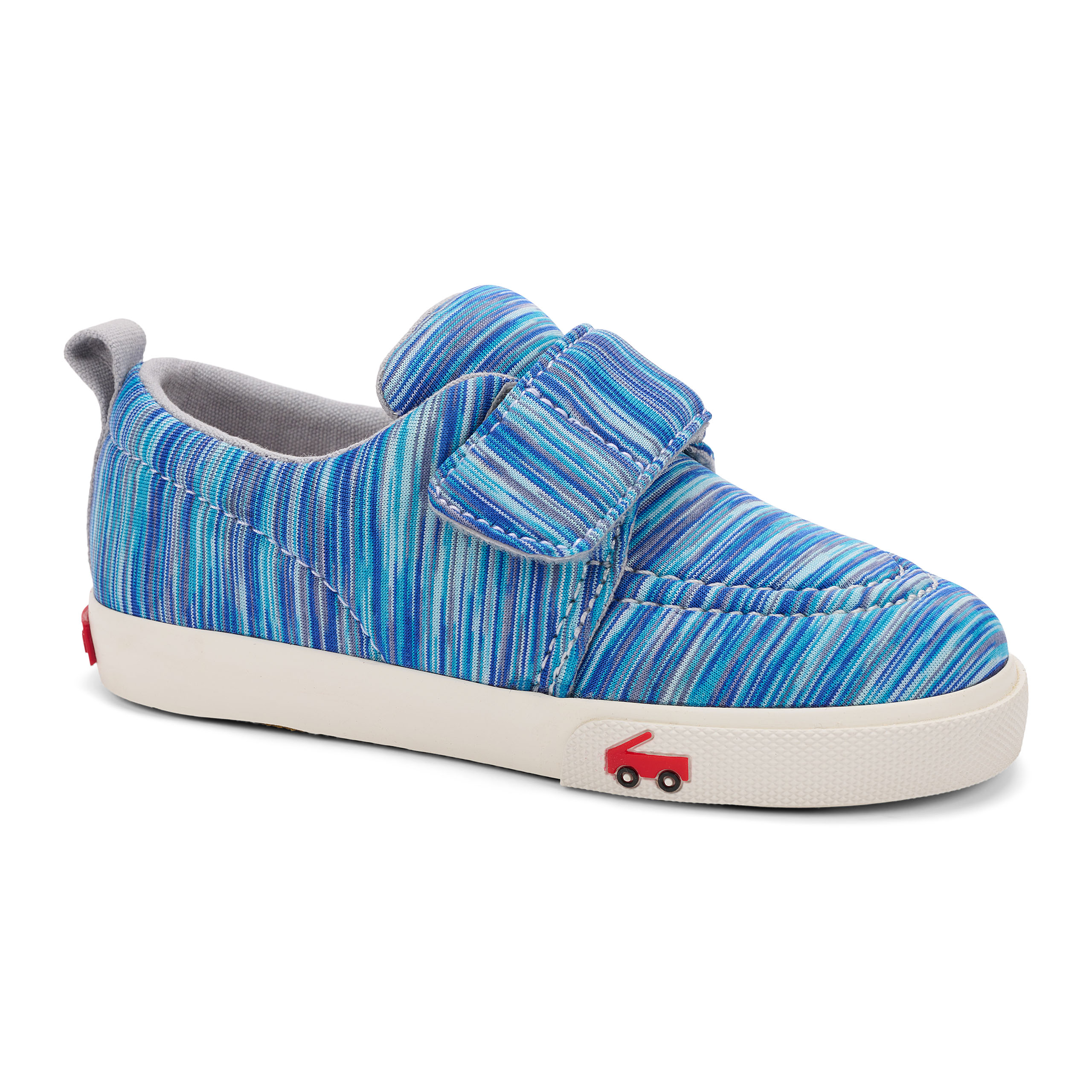 See Kai Run - Wyatt Sneaker for Little Kids, Blue Jersey, Little Kid 12