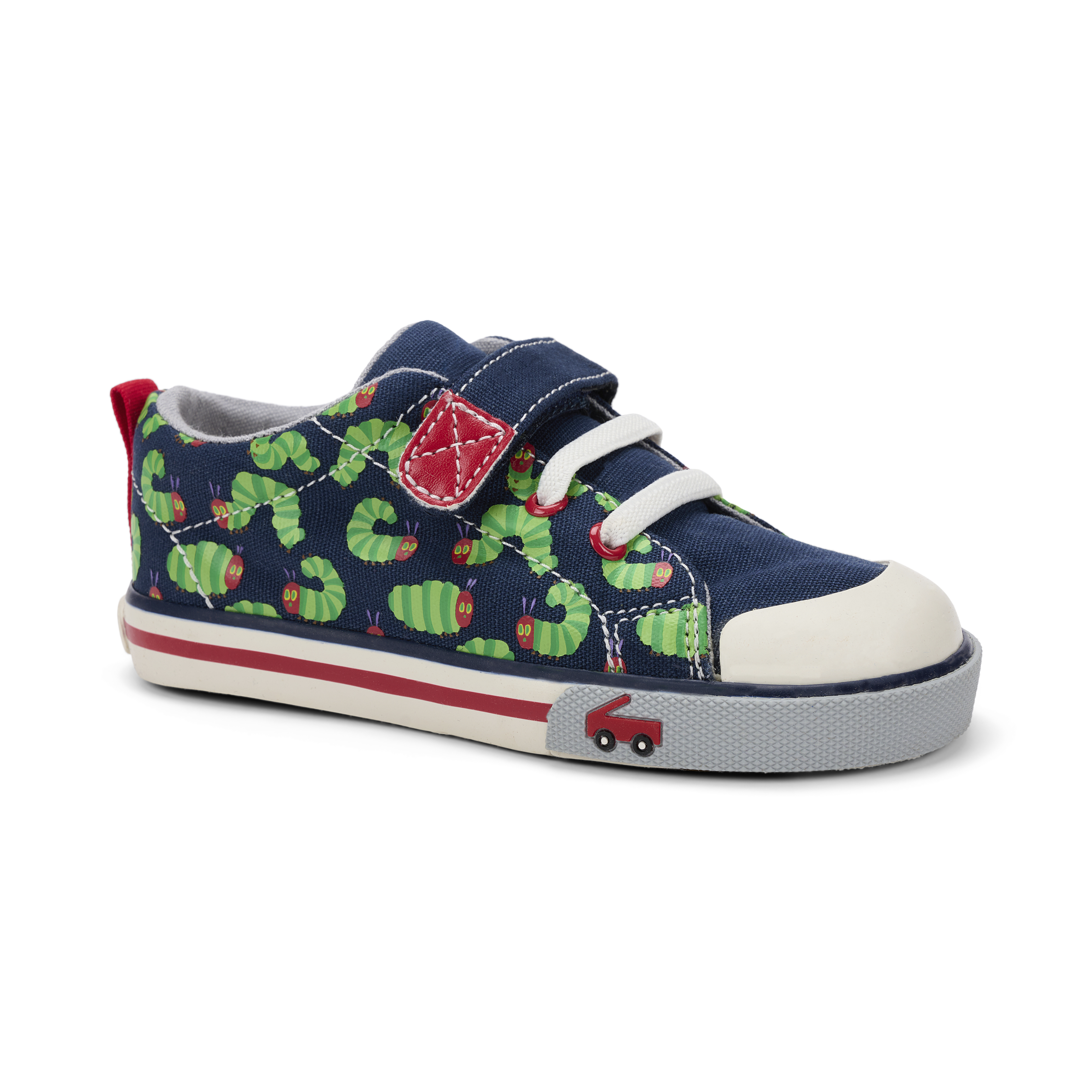 See Kai Run, Stevie II Sneakers for Kids, Red/Blue, 11 M Little Kid