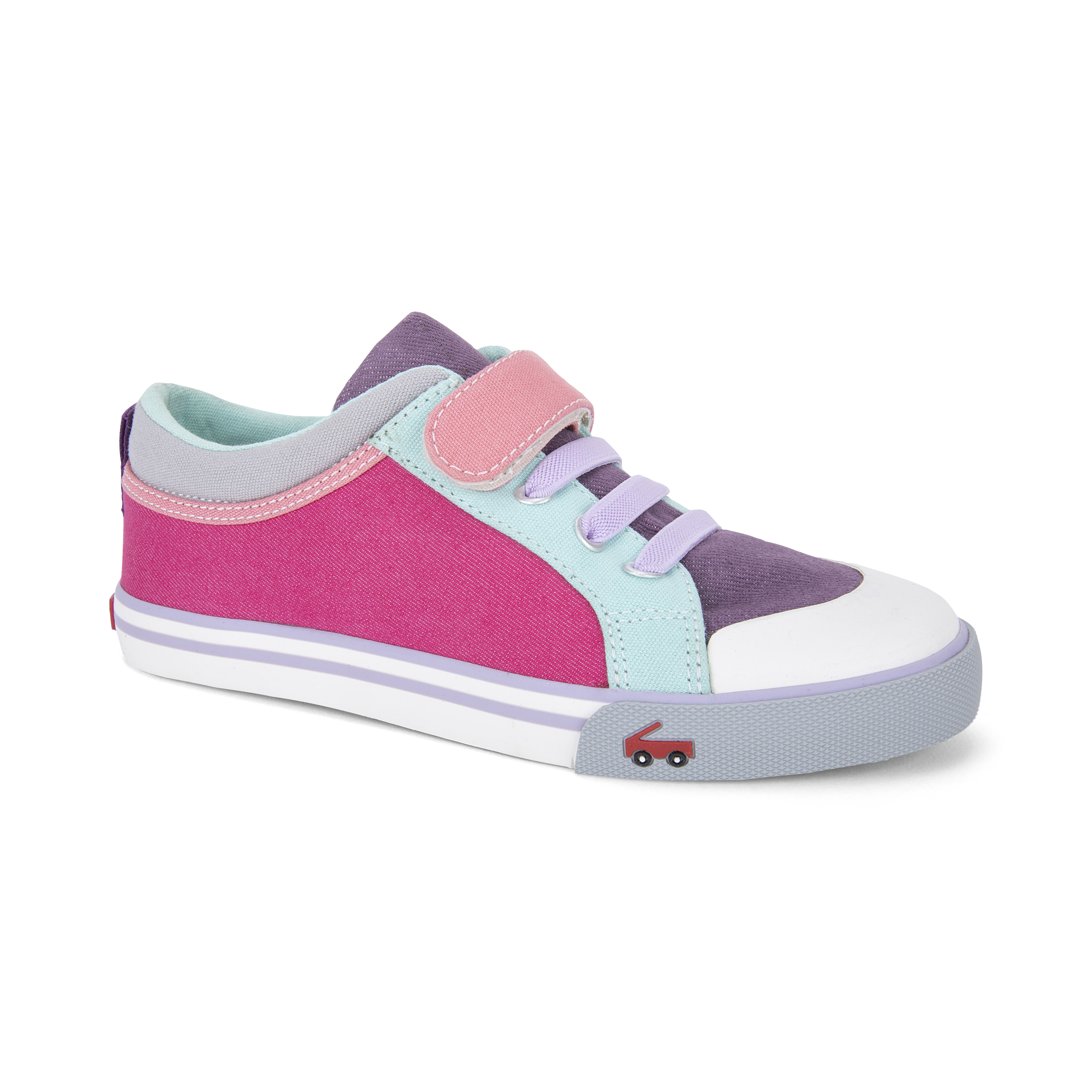 See Kai Run, Kristin Sneakers for Kids, Purple/Berry, 12 M Little Kid