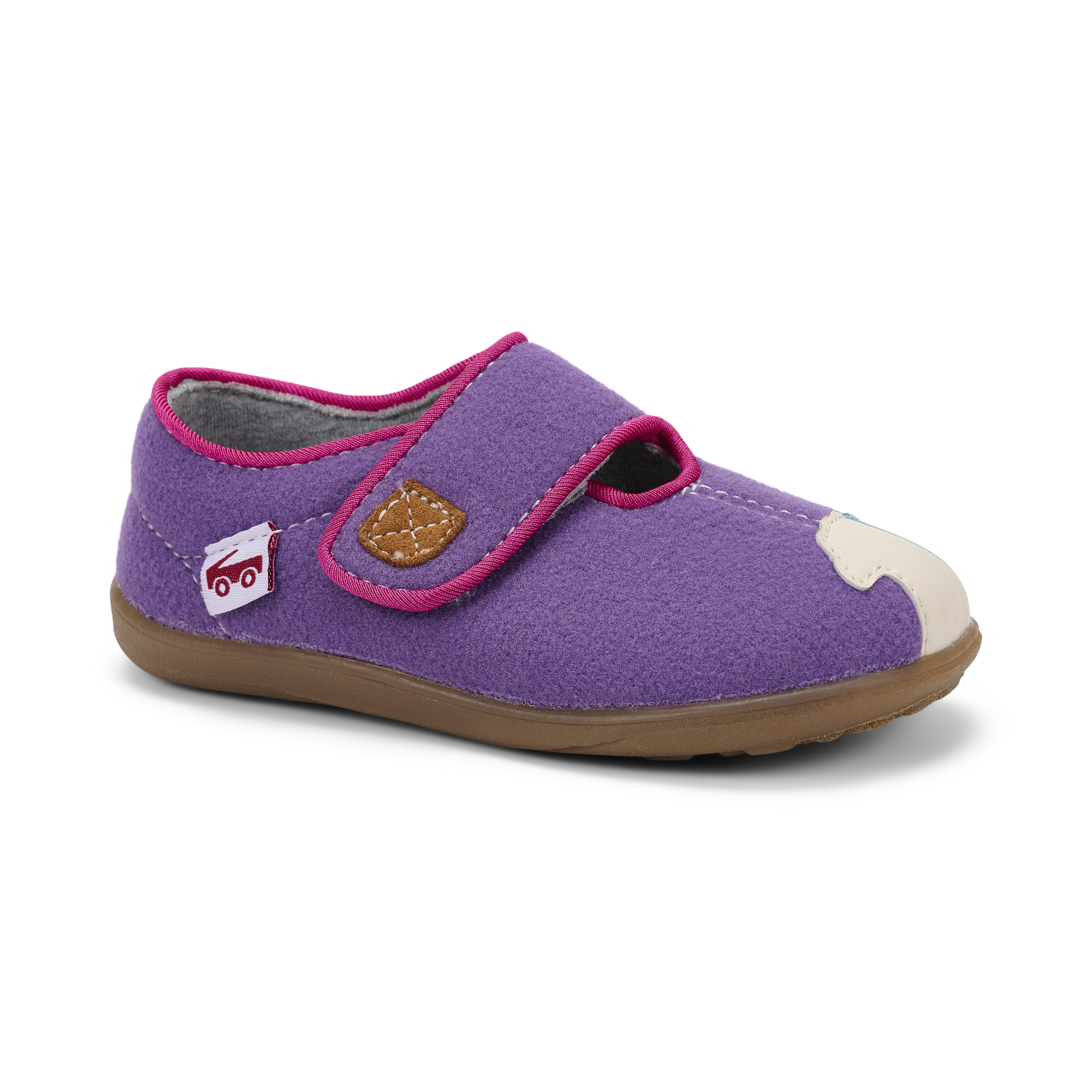 See Kai Run - Cruz II Slipper for Little Kids, Purple Llama, Little Kid 13