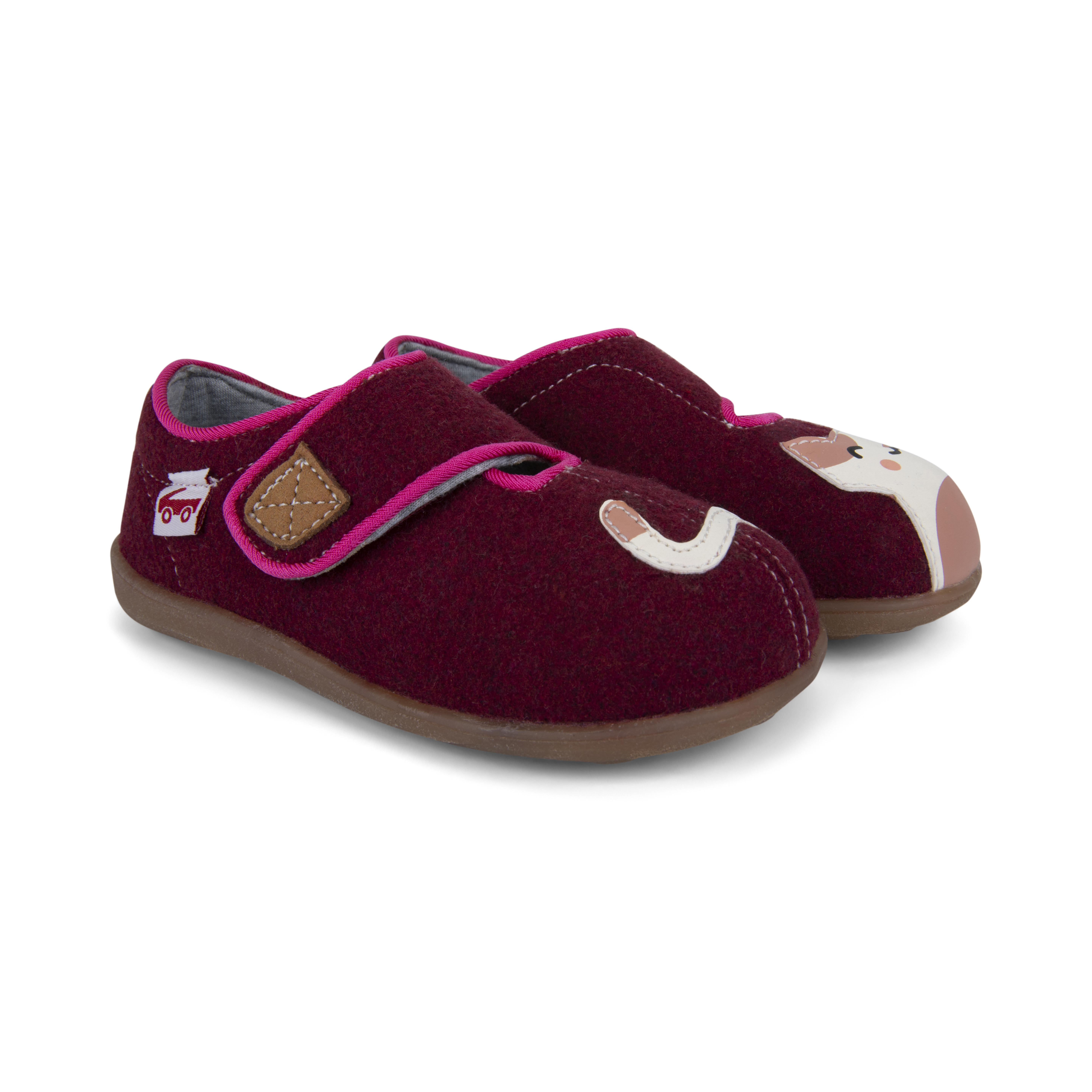 See Kai Run, Cruz II Slippers for Kids, Berry Kitty, 8
