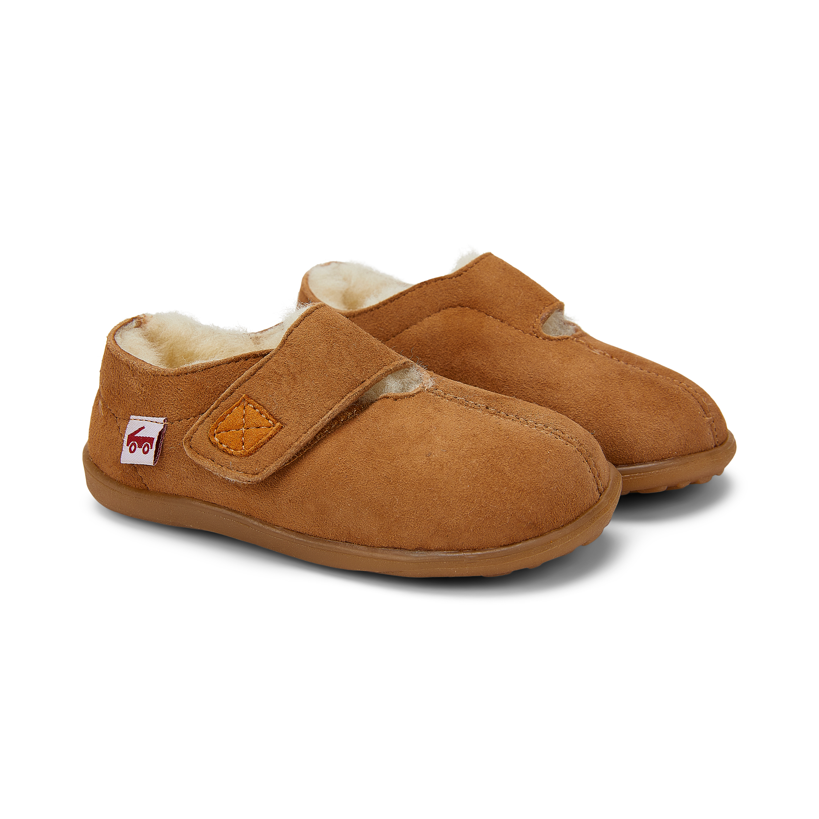 See Kai Run, Colby Slippers for Kids, Brown Shearling, 11