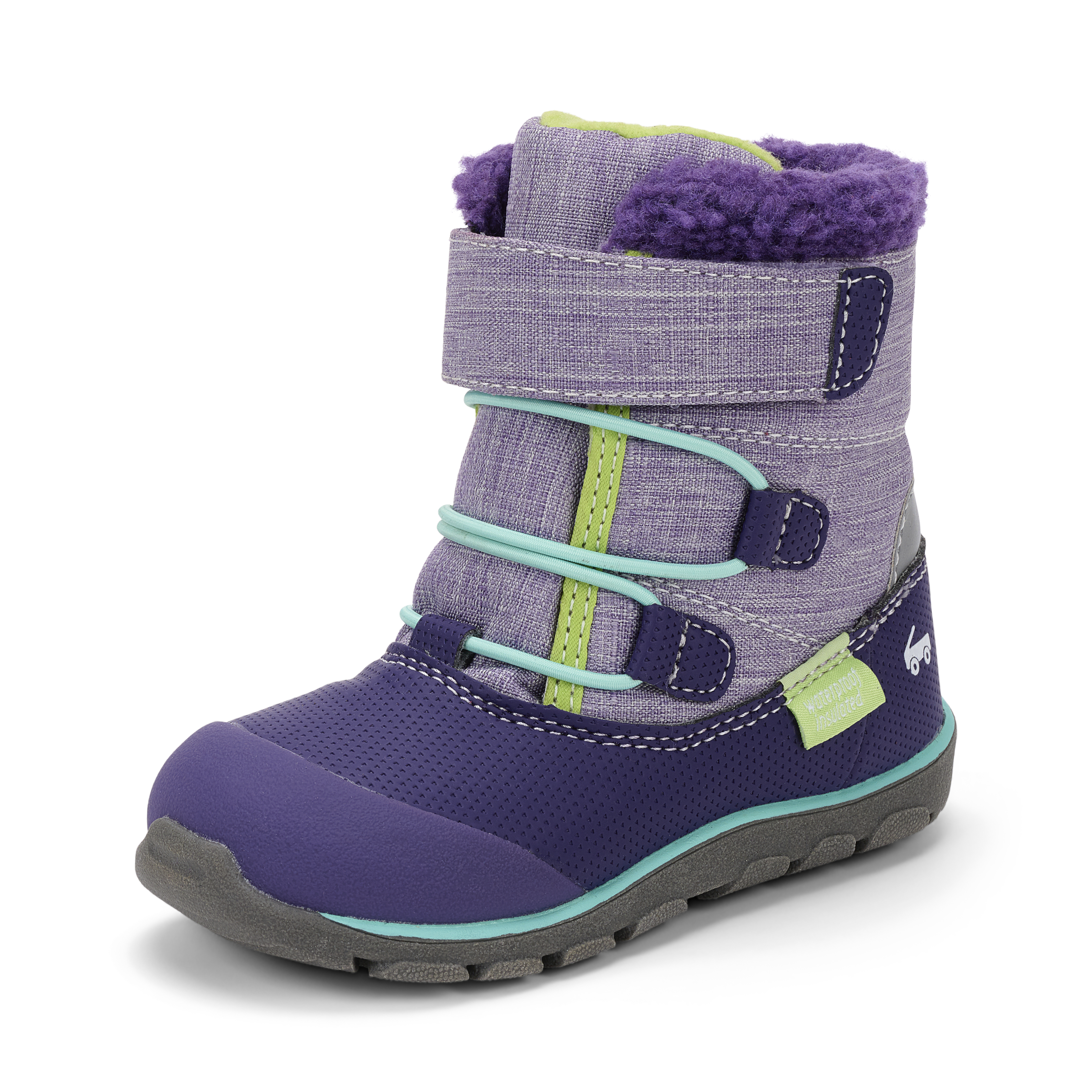 See Kai Run - Gilman Waterproof Insulated Boot for Little Kids, Purple, Little Kid 11