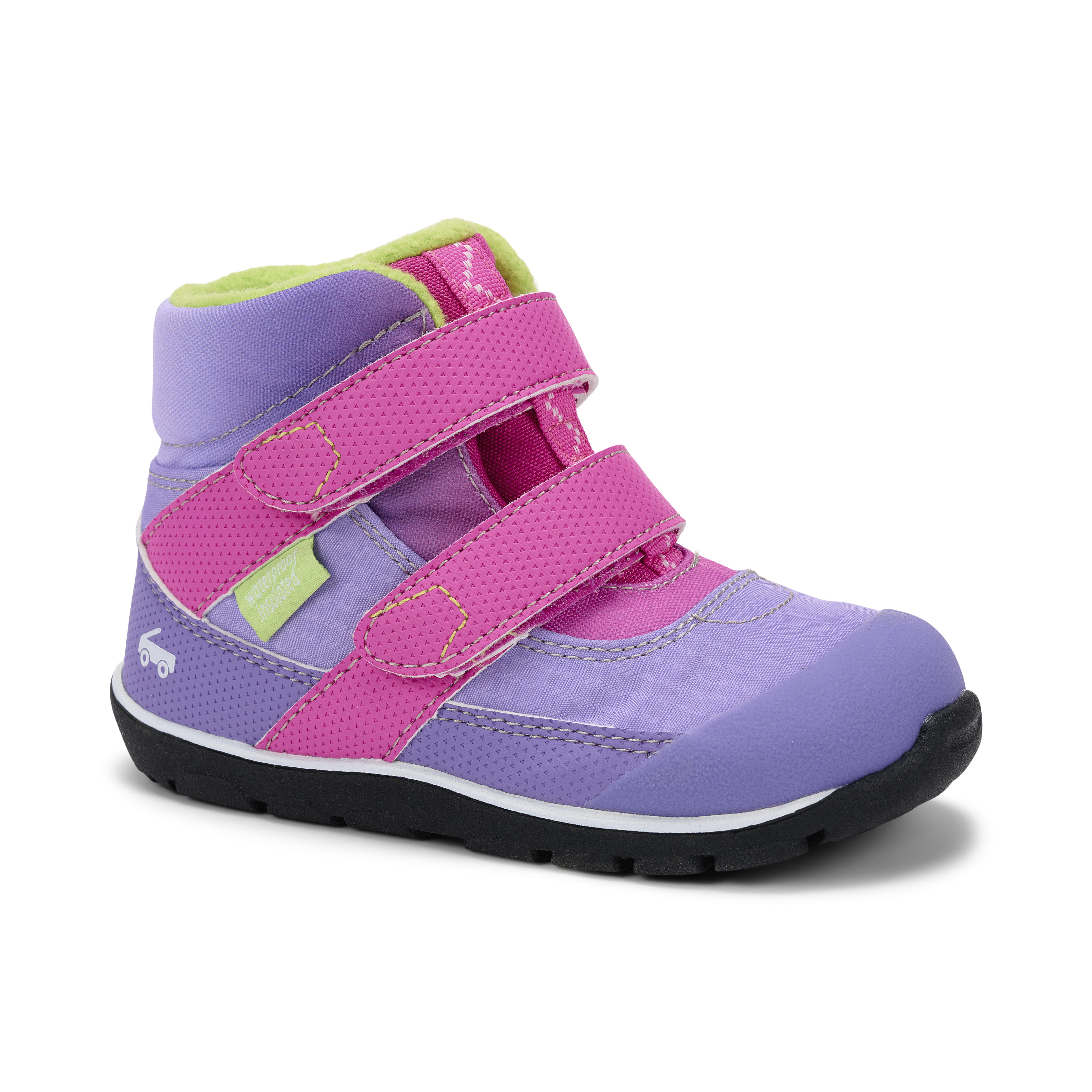 See Kai Run - Cruz II Slipper for Little Kids, Gray Jersey Unicorn, 12