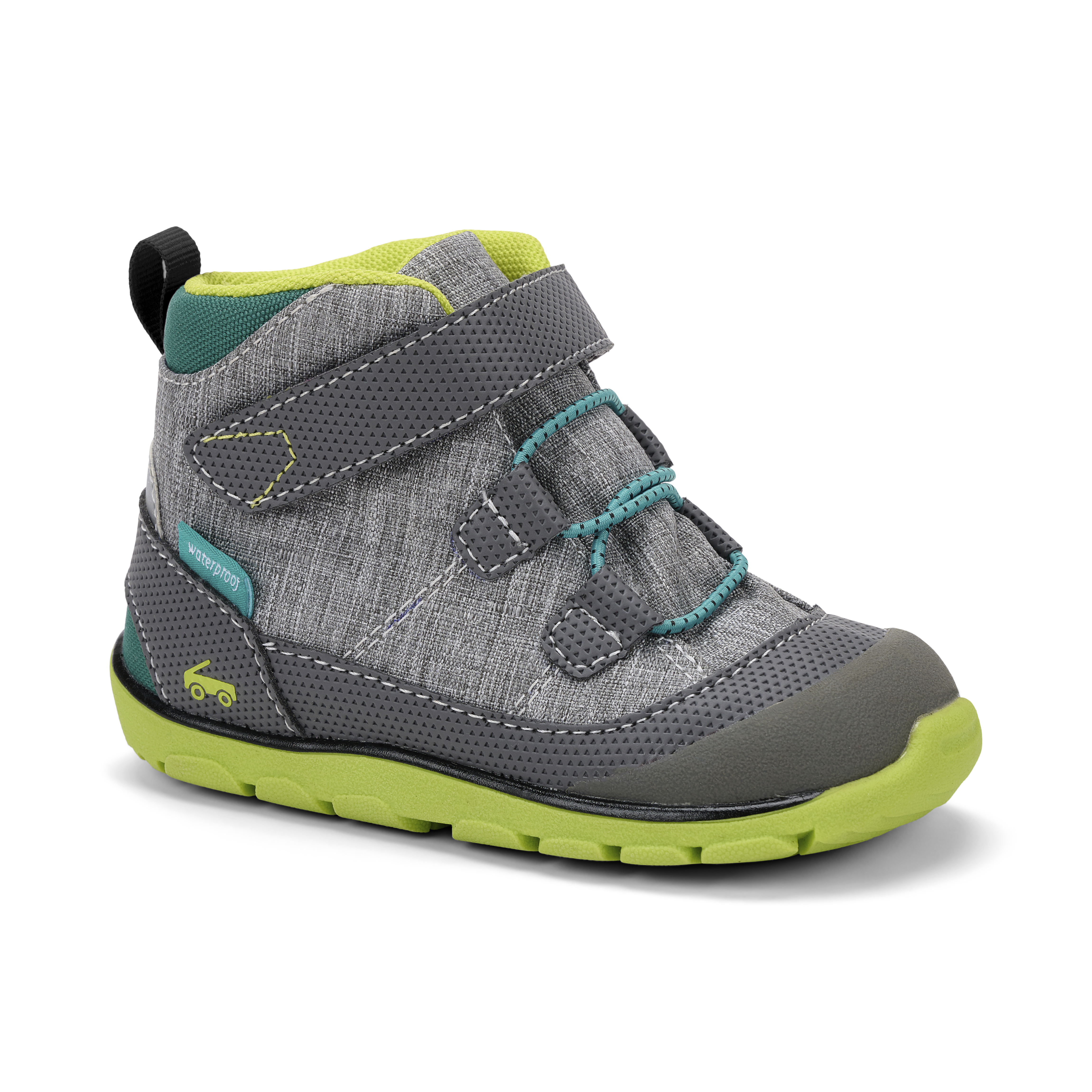 See Kai Run - Sam II Waterproof Boot for Little Kids, Gray, Little Kid 11