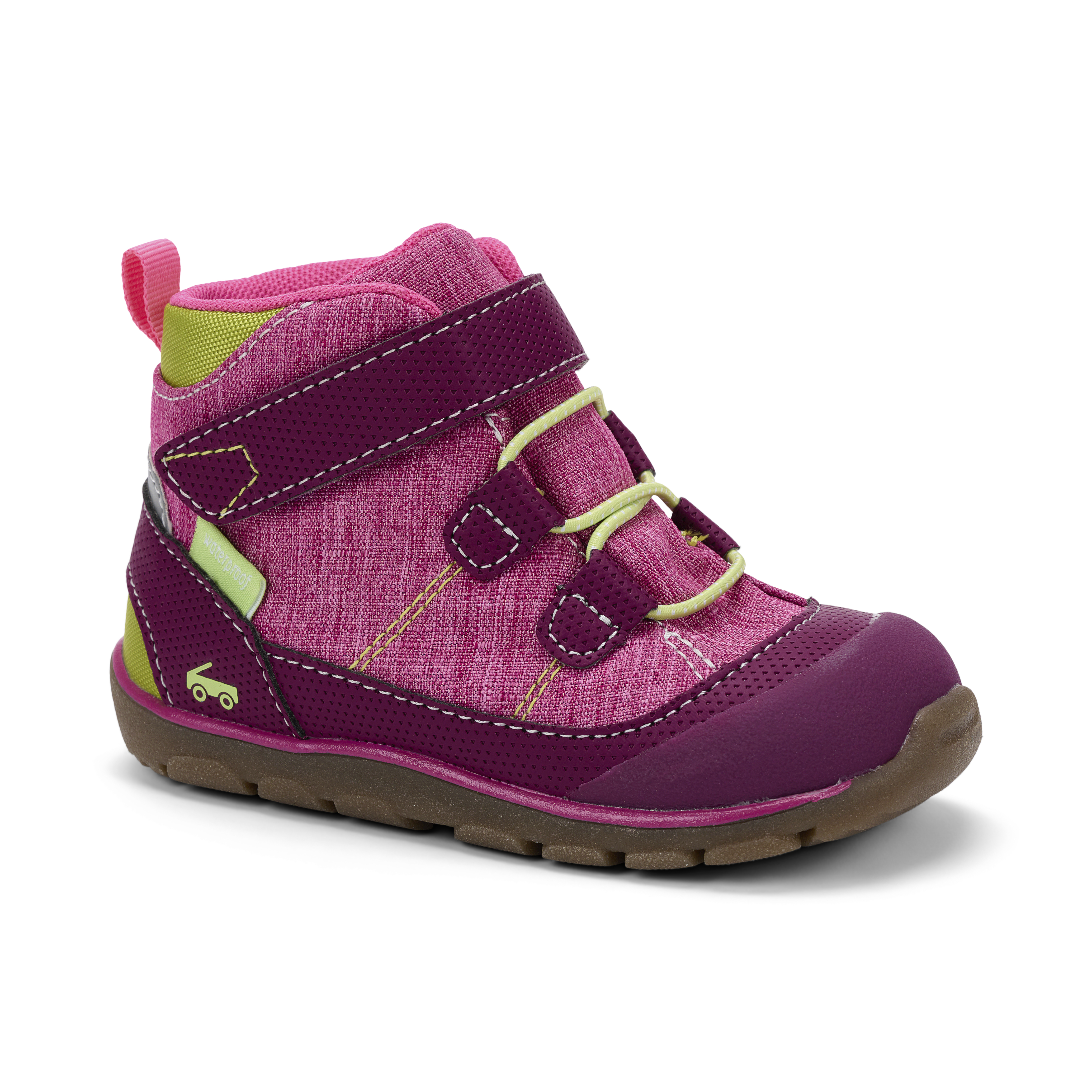 See Kai Run - Sam II Waterproof Boot for Little Kids, Berry, Toddler 7