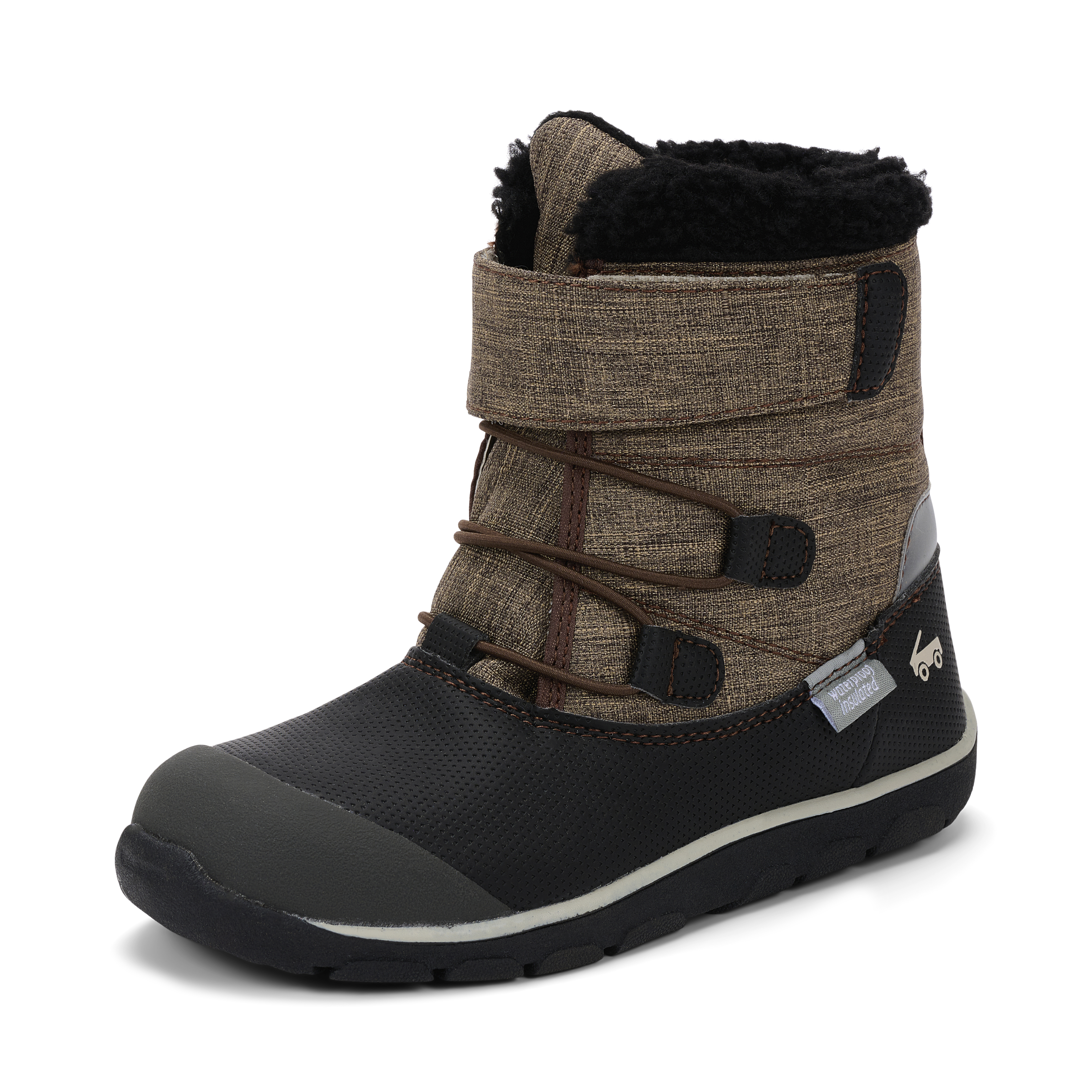 See Kai Run - Gilman Waterproof Insulated Boot for Little Kids, Brown/Black, Toddler 9