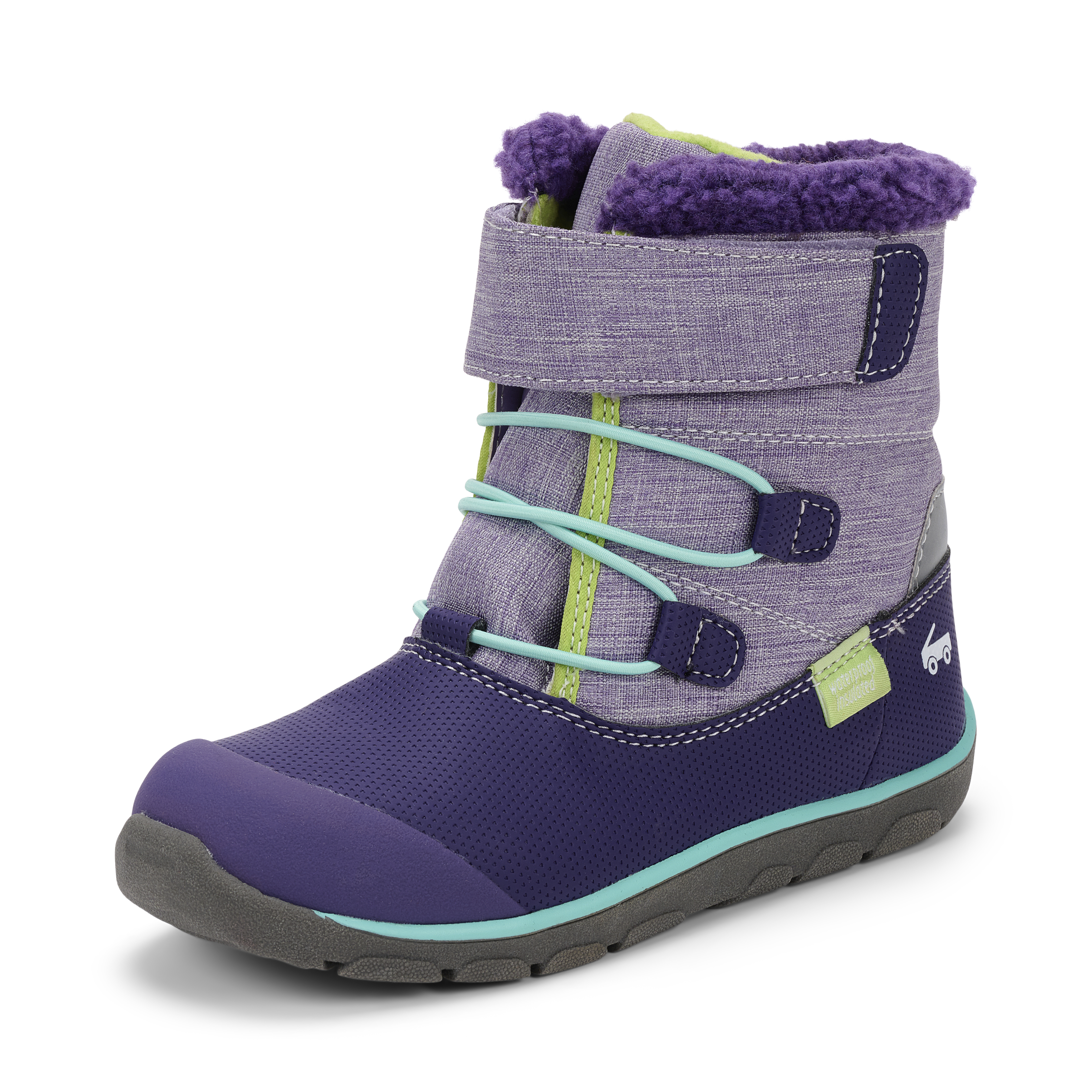 See Kai Run - Gilman Waterproof Insulated Boot for Little Kids, Purple, Little Kid 1Y