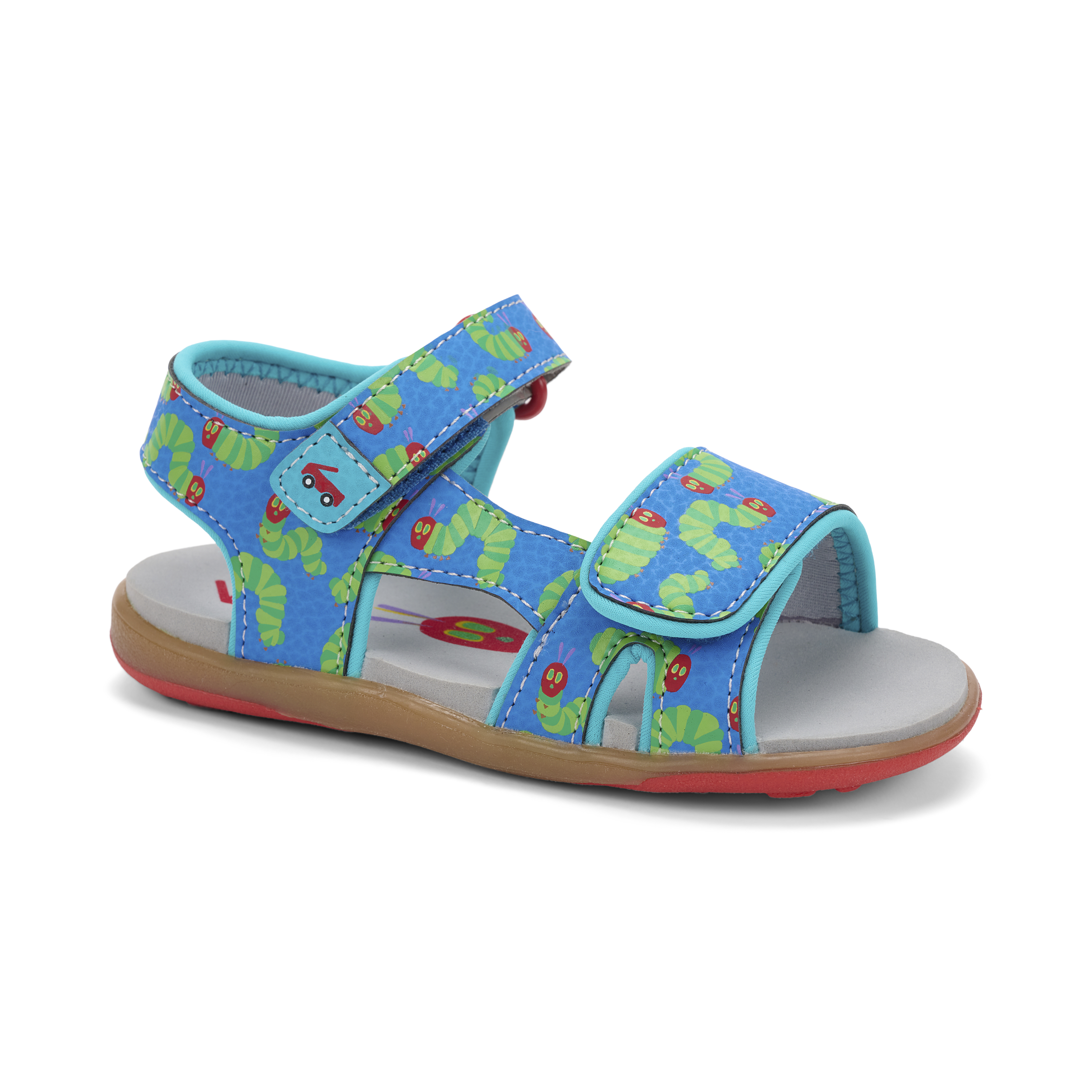 See Kai Run - Jetty III Water-Friendly Sandal for Toddlers, The Very Hungry Caterpillar, 7