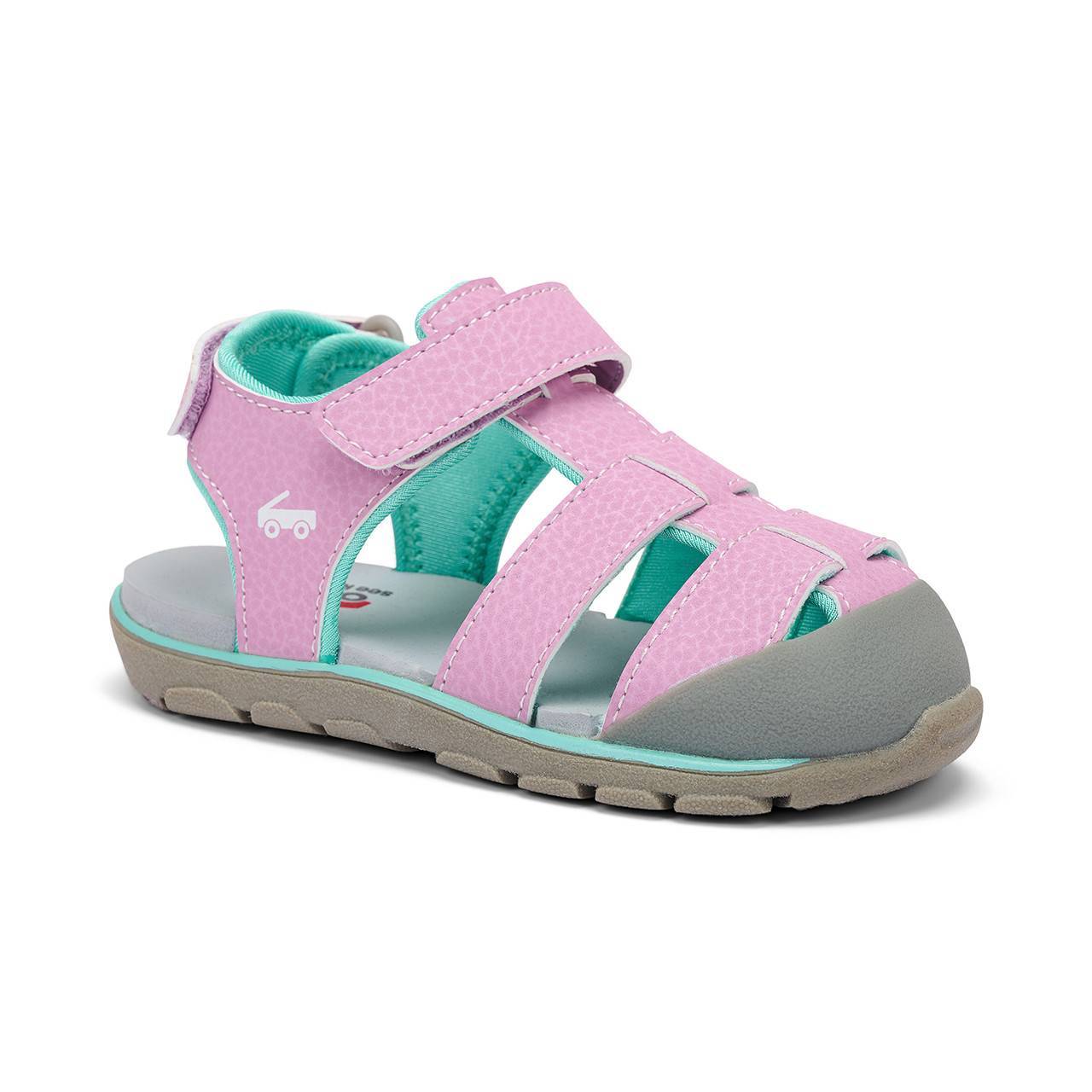 See Kai Run - Wilder Sport Sandal for Toddlers, Mauve Purple, 4