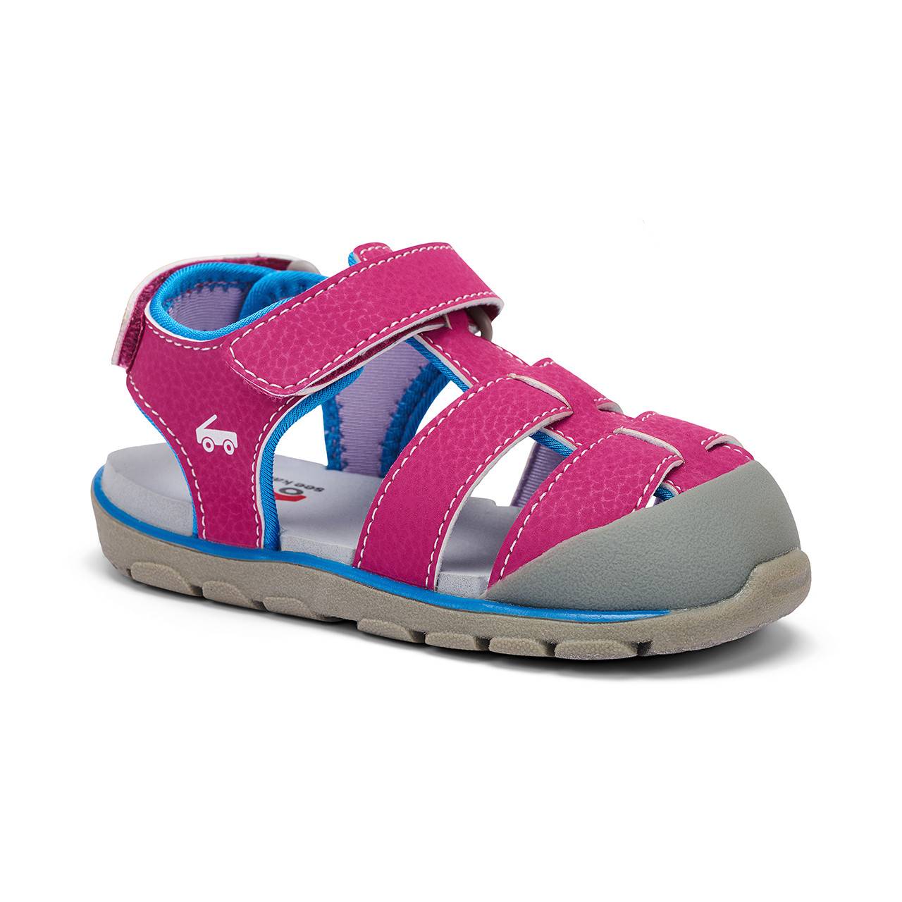 See Kai Run - Wilder Sport Sandal for Little Kids, Berry, 3Y