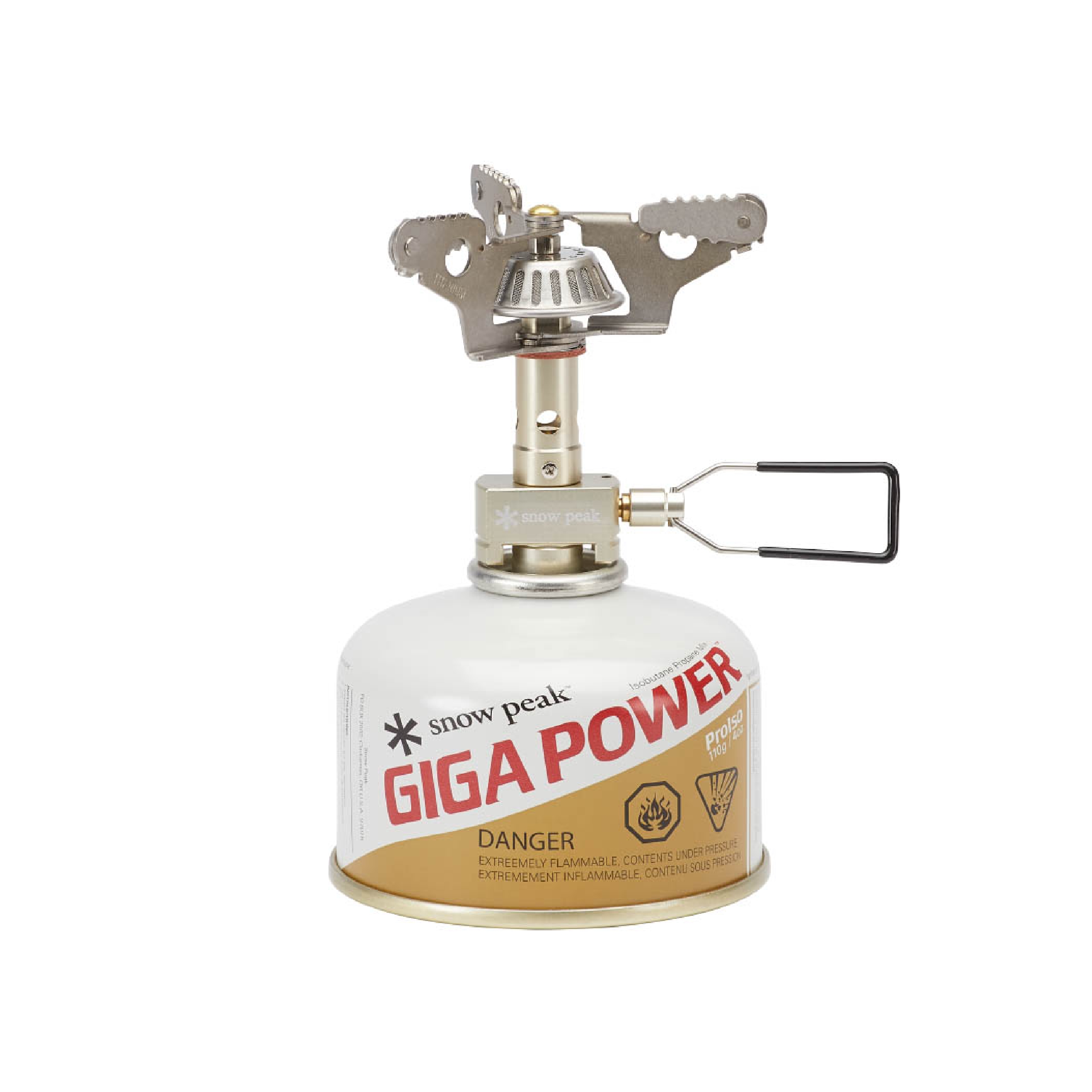 Snow Peak LiteMax Titanium Stove - An Ultralight Titanium Backpacking Stove - 4.9 x 3.1 in