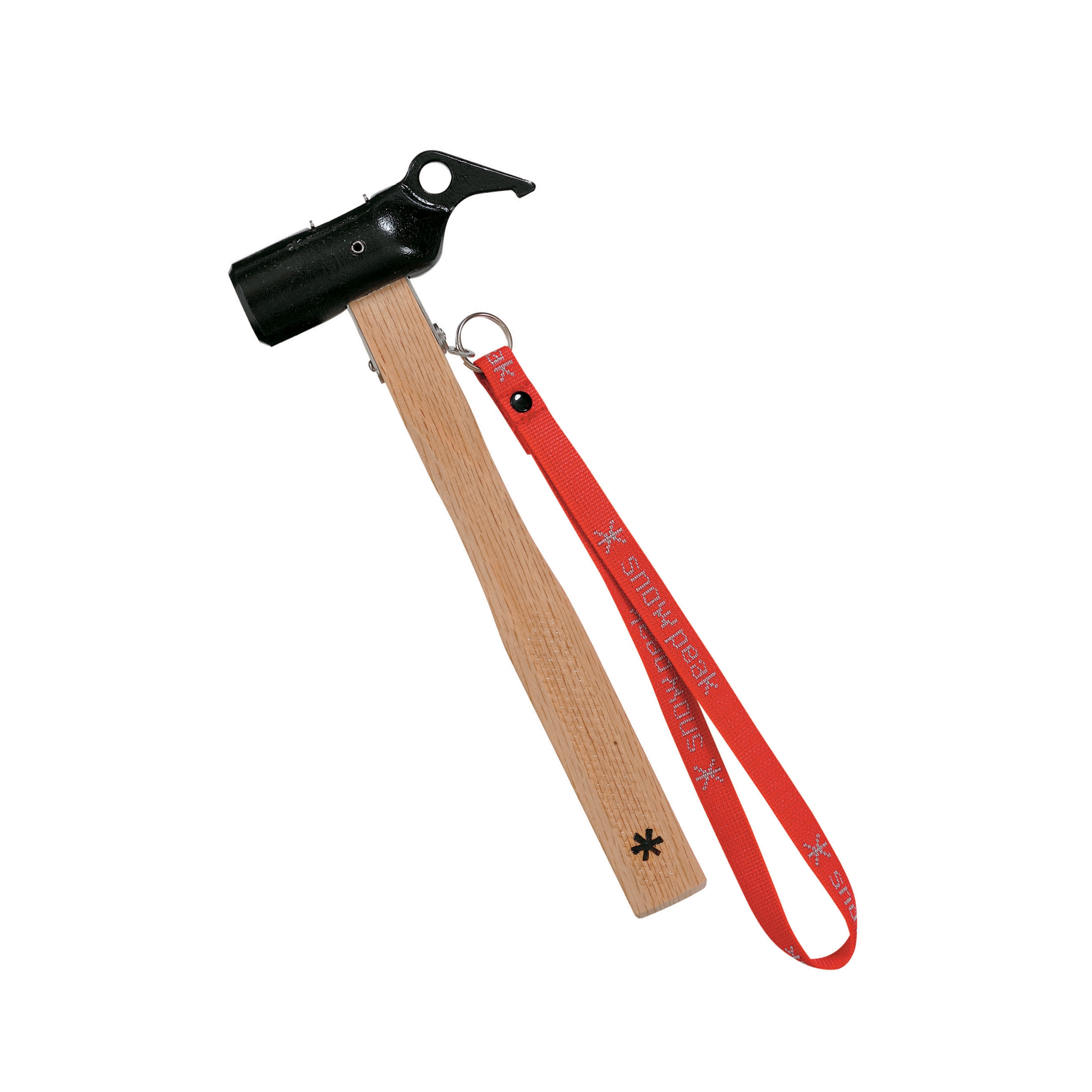Snow Peak Steel Head Peg Hammer - Made of Forged Steel - 4.75 x 1.25 x 11.5