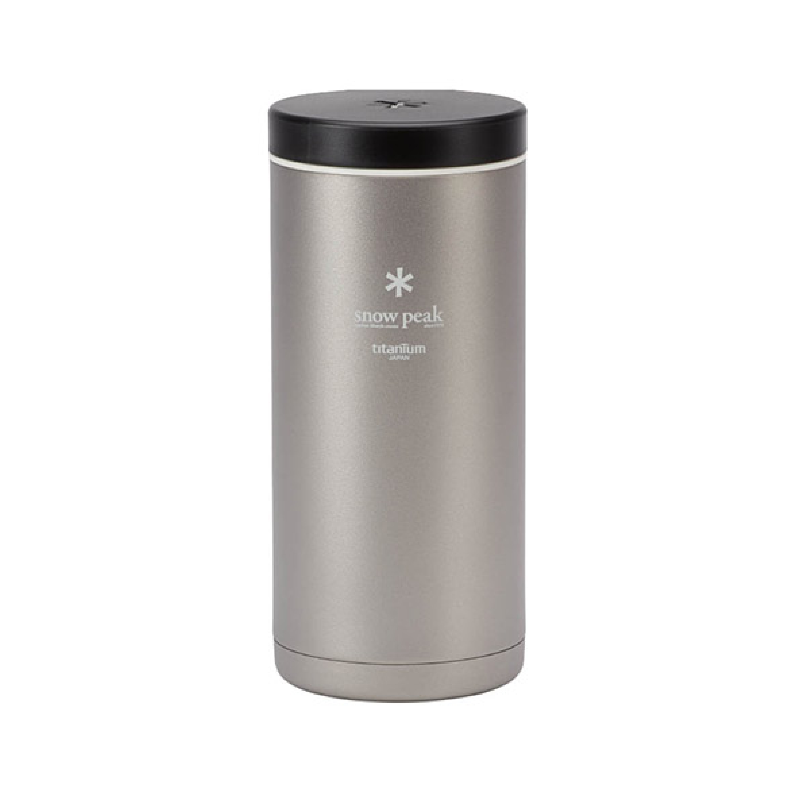 Snow Peak Kanpai Bottle - Sturdy Insulated Bottle for Coffee & Tea - Titanium - 1.3 fl oz