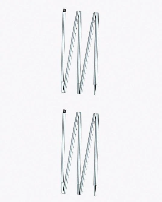 Snow Peak Light Tarp Pole (Set of 2), 125cm